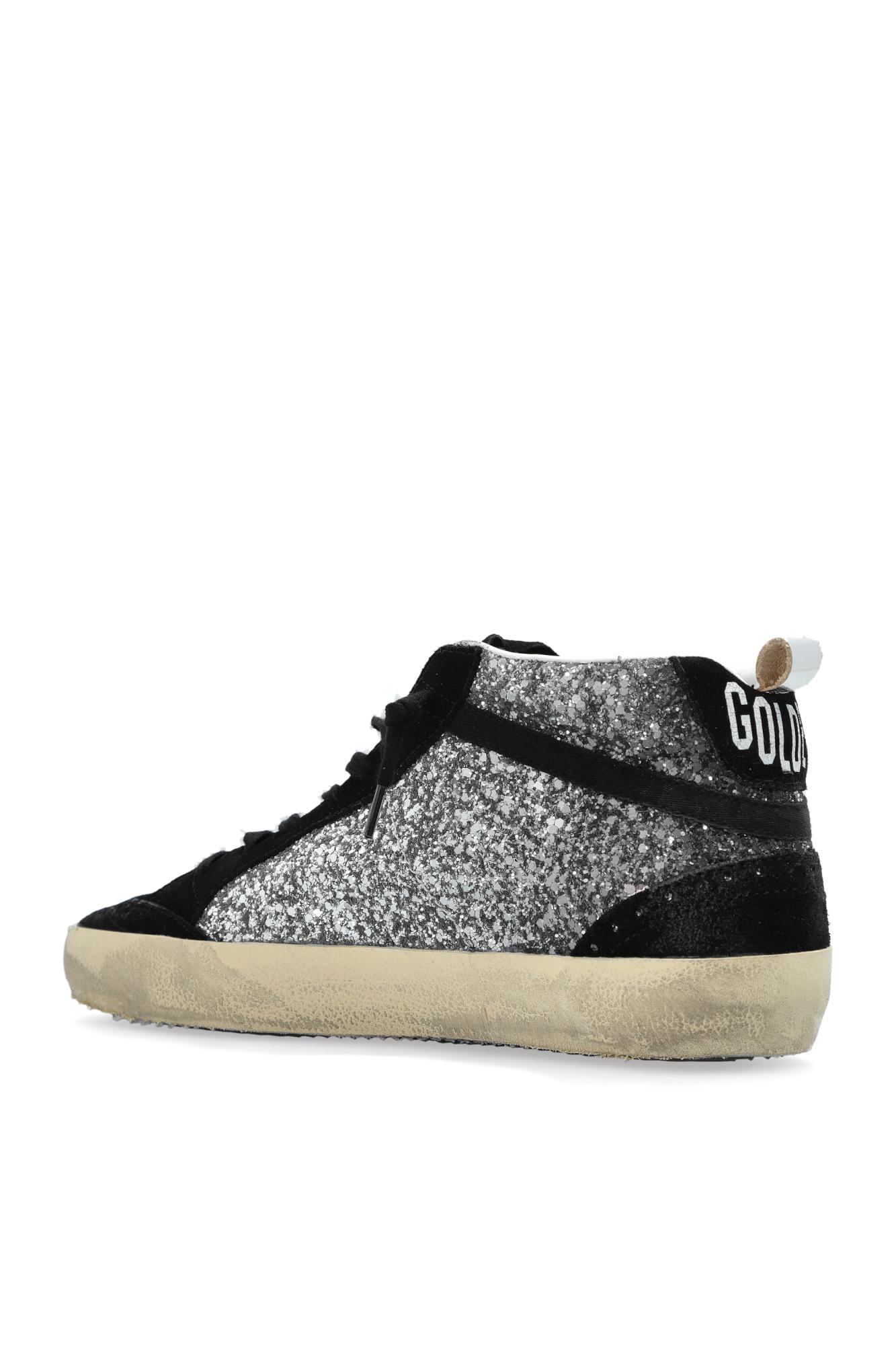 Golden Goose Sneakers Mid Star Classic In Black