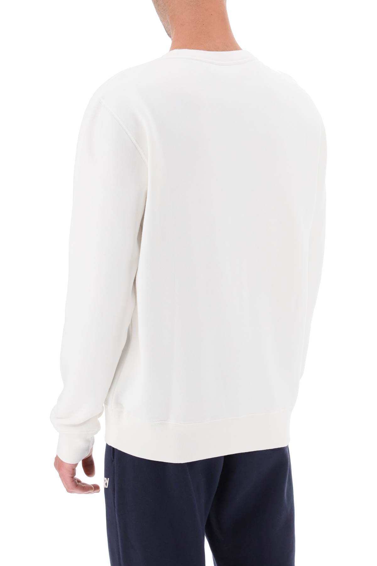 Shop Autry Logo Icon Sweatshirt In White