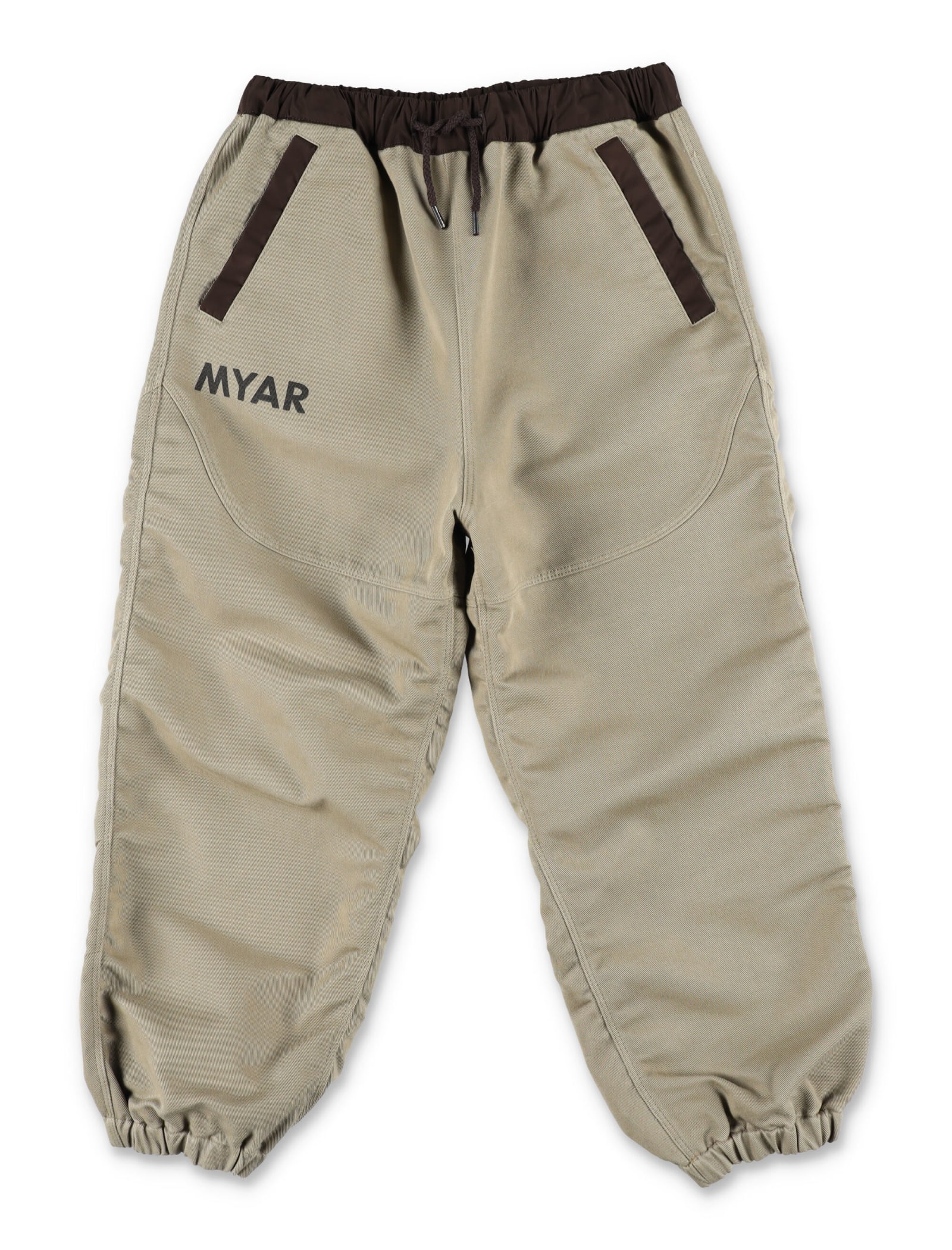 Shop Myar Kid - Contrast Jogger Pants In My711