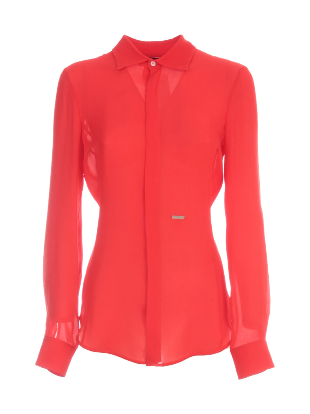 Dsquared2 Silk Fitted Shirt