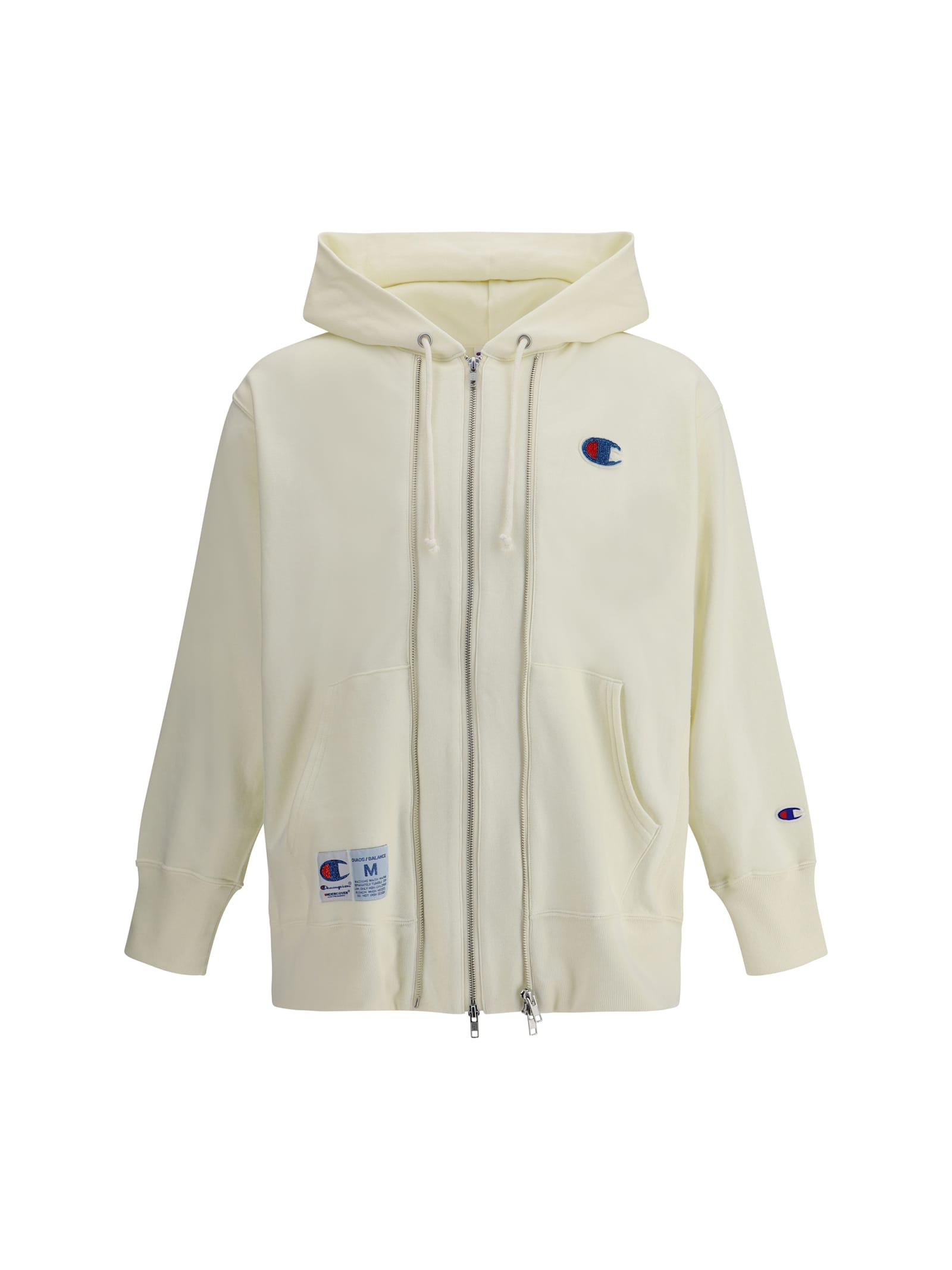 Hoodie With Double Zipper