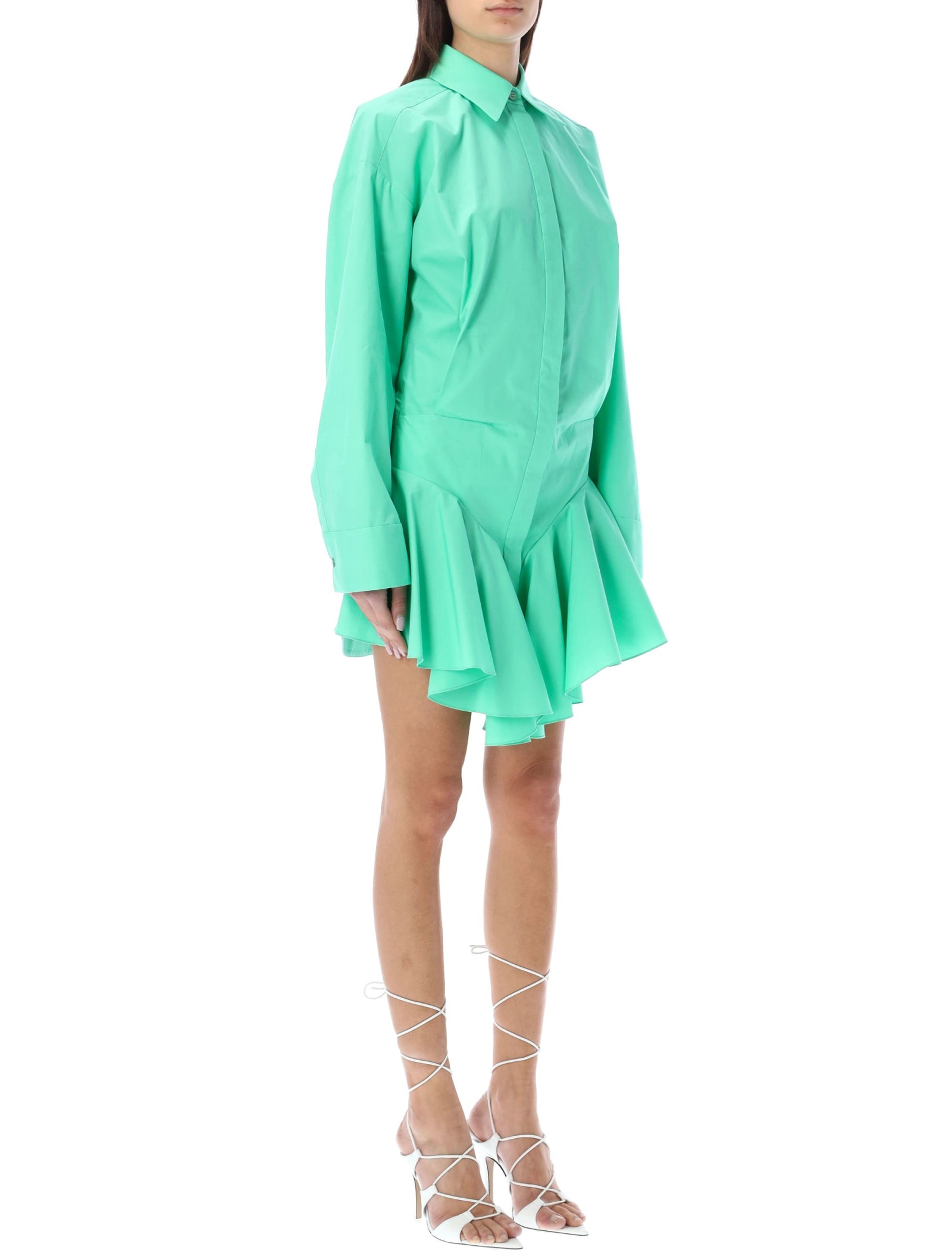 ワンピース THE ATTICO FW22 MINI DRESS ''CANDICE'' (228WCA124_E020361) The Attico Candice Mini Dress | Smart Closet