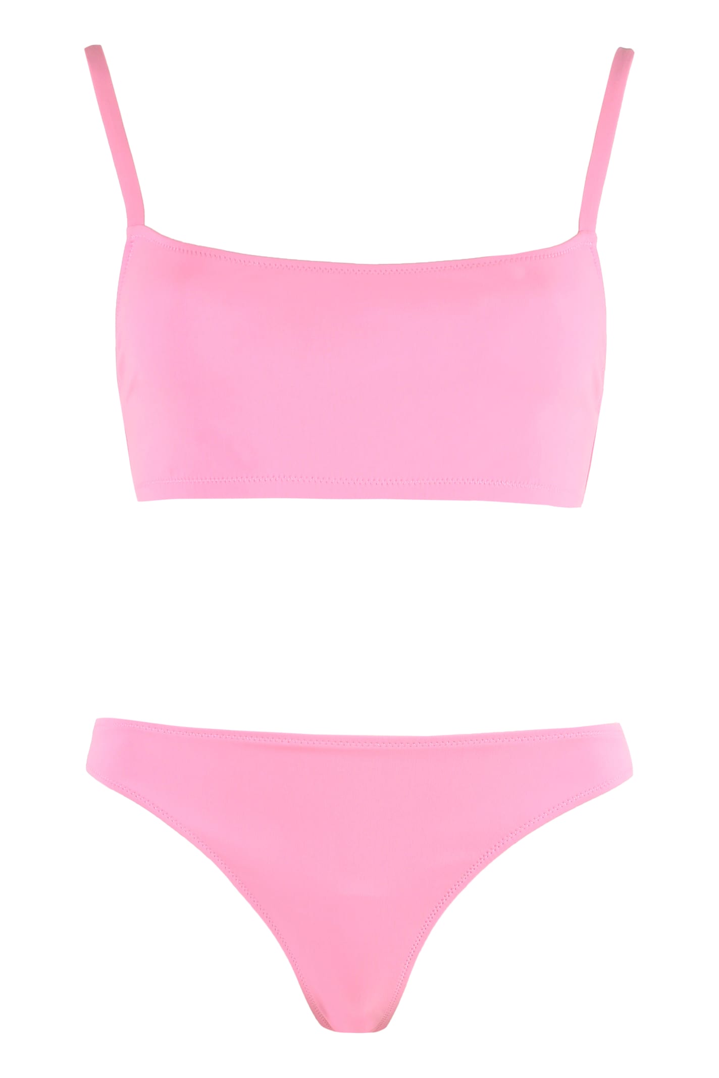 Shop Lido Undici Sporty Bra Bikini In Pink