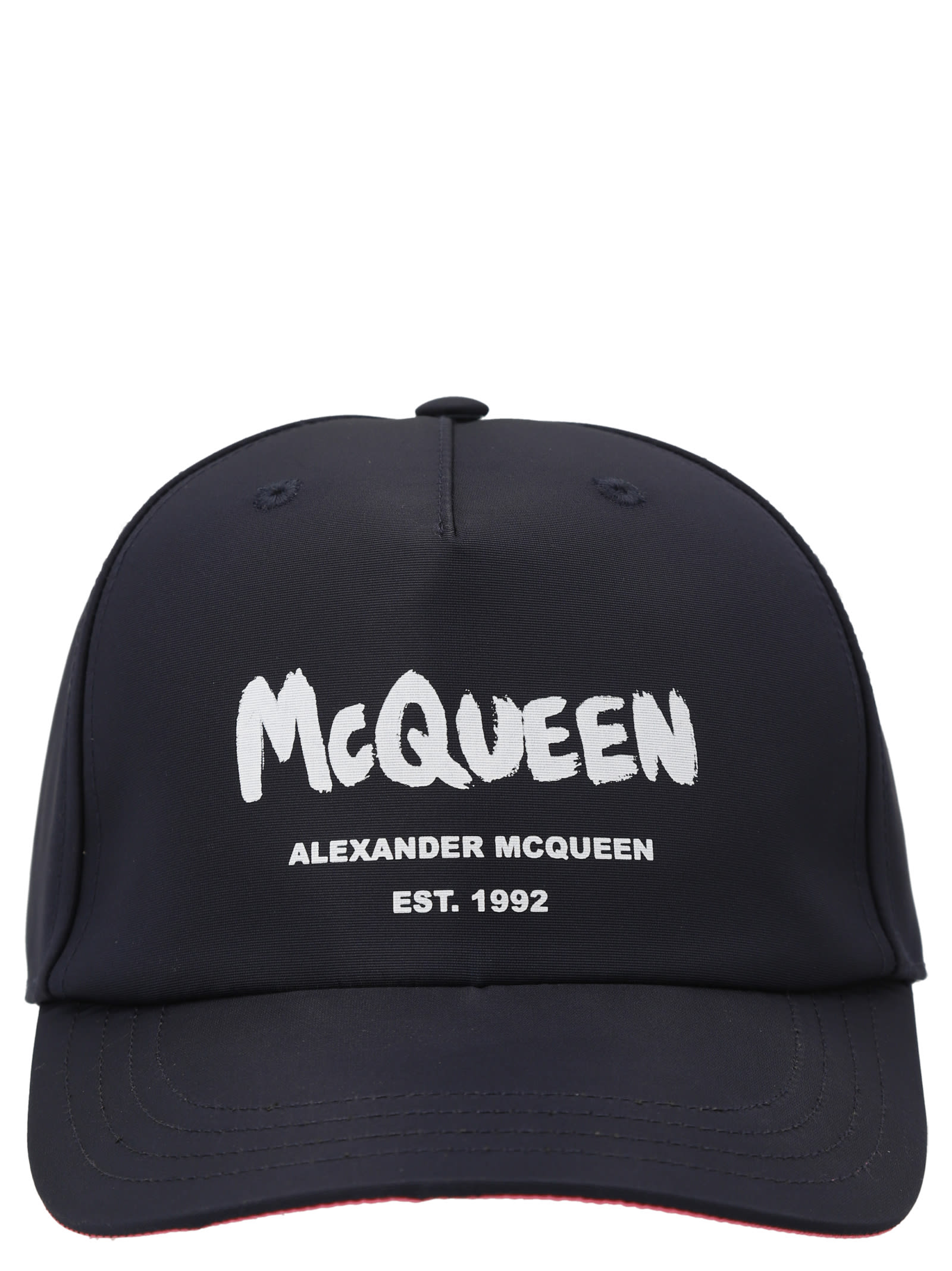 Alexander McQueen tonal Graffiti Cap
