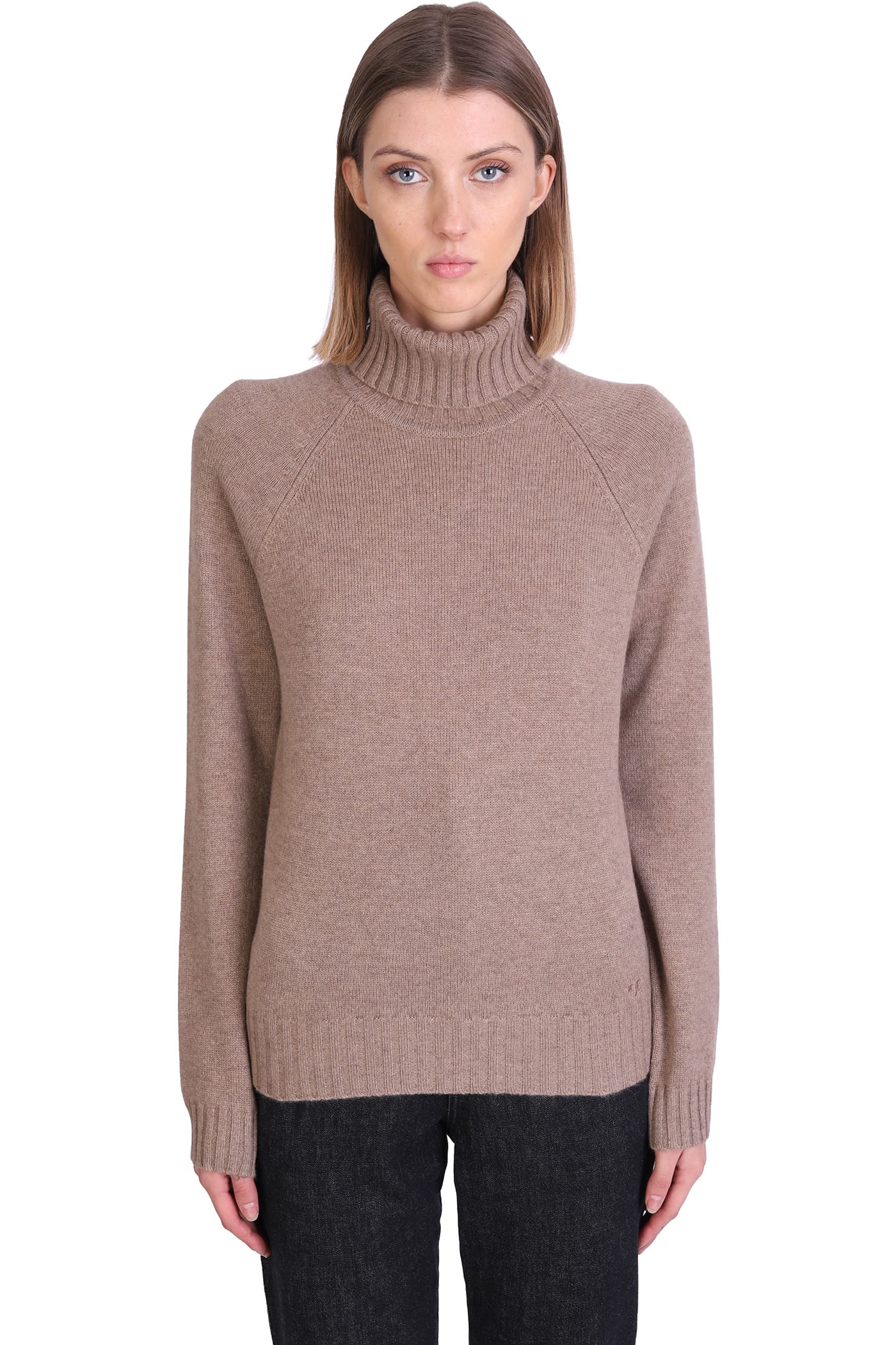 Tory Burch Knitwear In Brown Cashmere