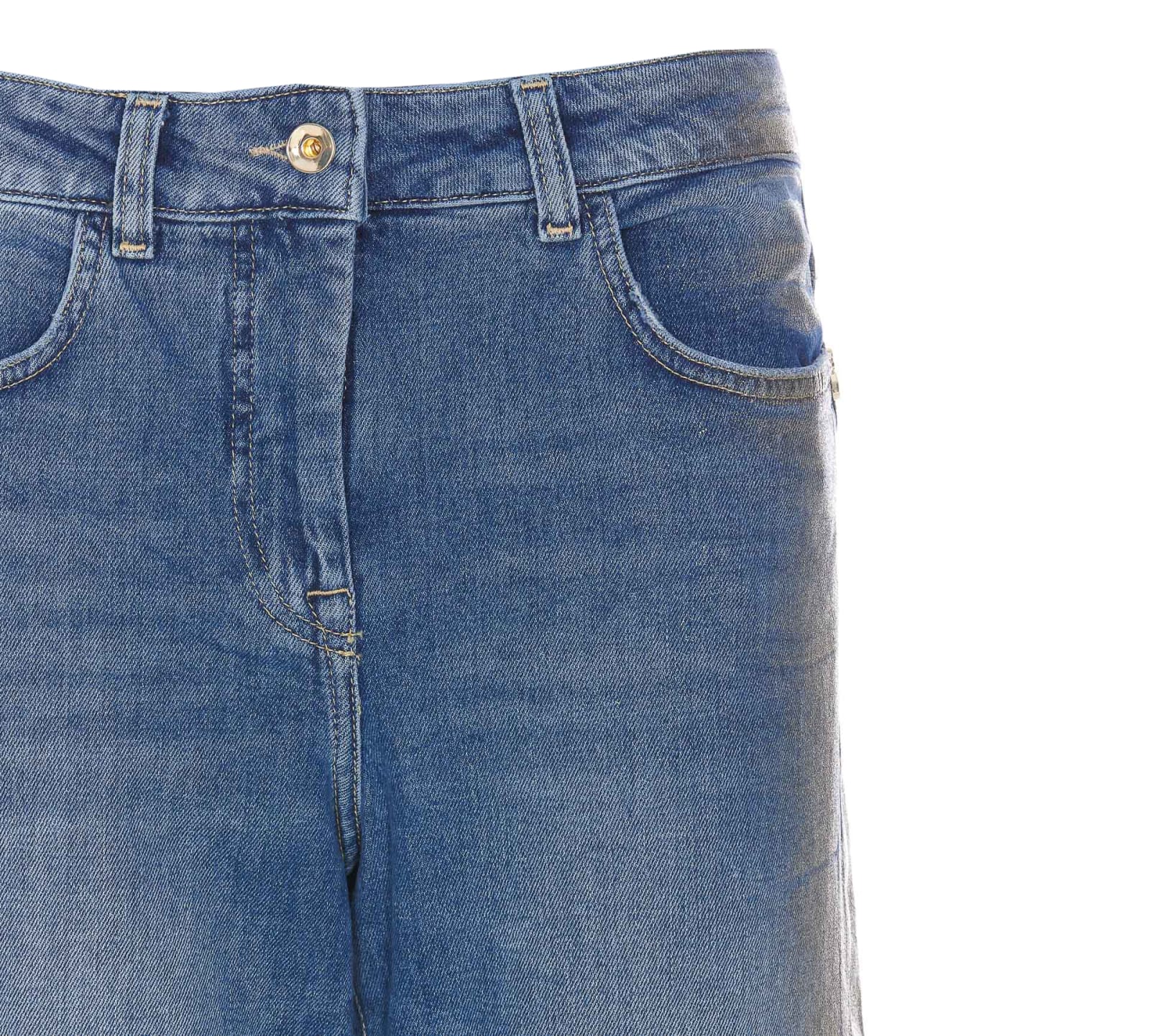 Shop Patrizia Pepe Denim Jeans In Blue