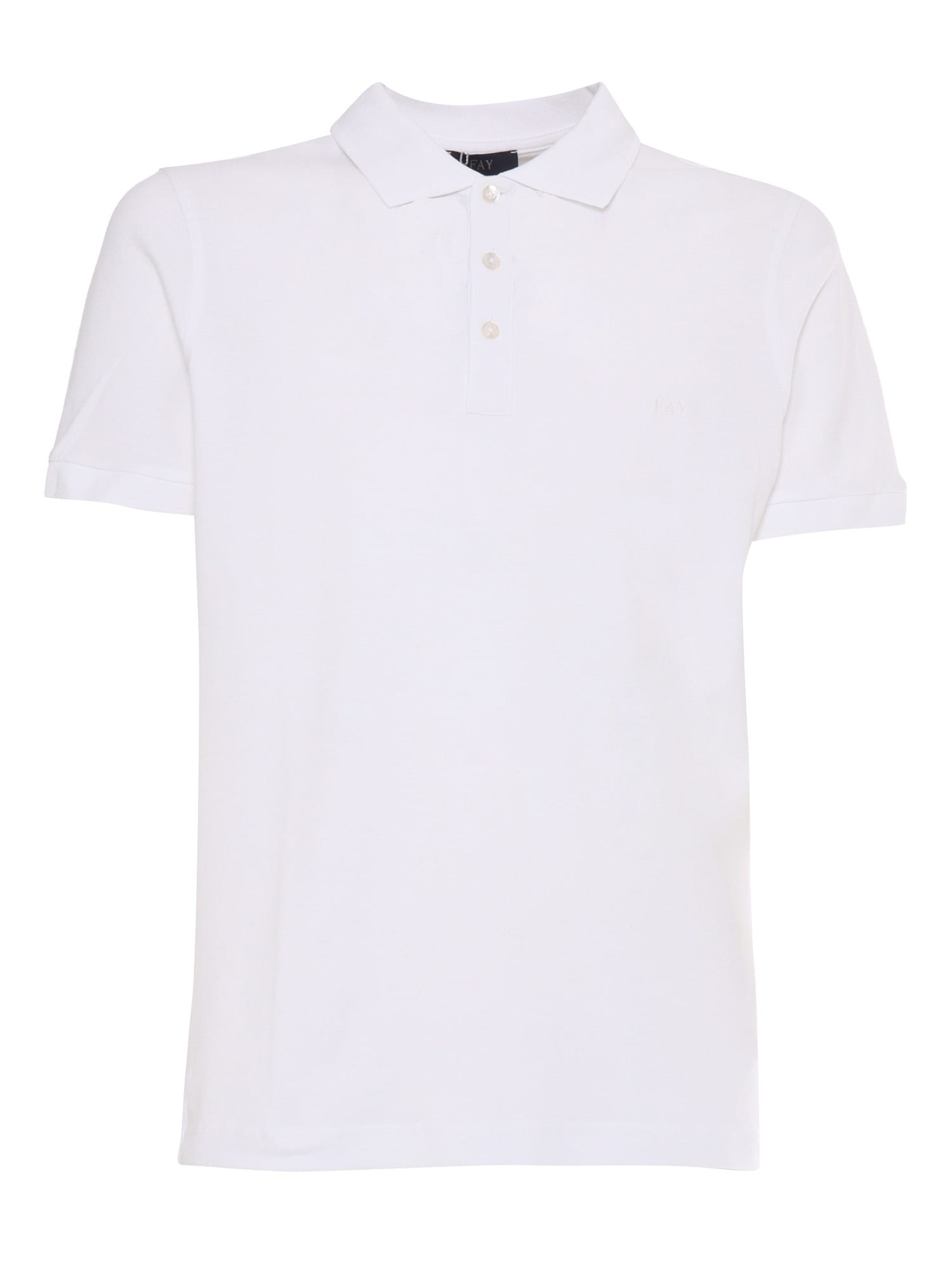 Fay Bicolor Db Collar Polo