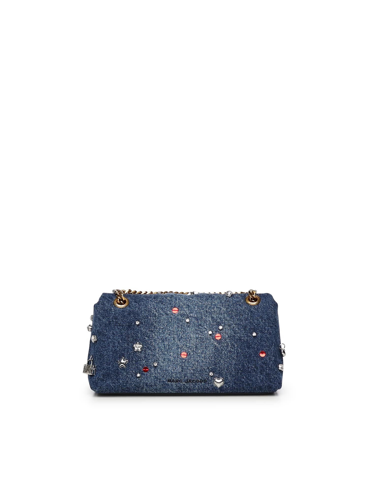 Marc Jacobs The Dual Chain Mini Bag In Denim