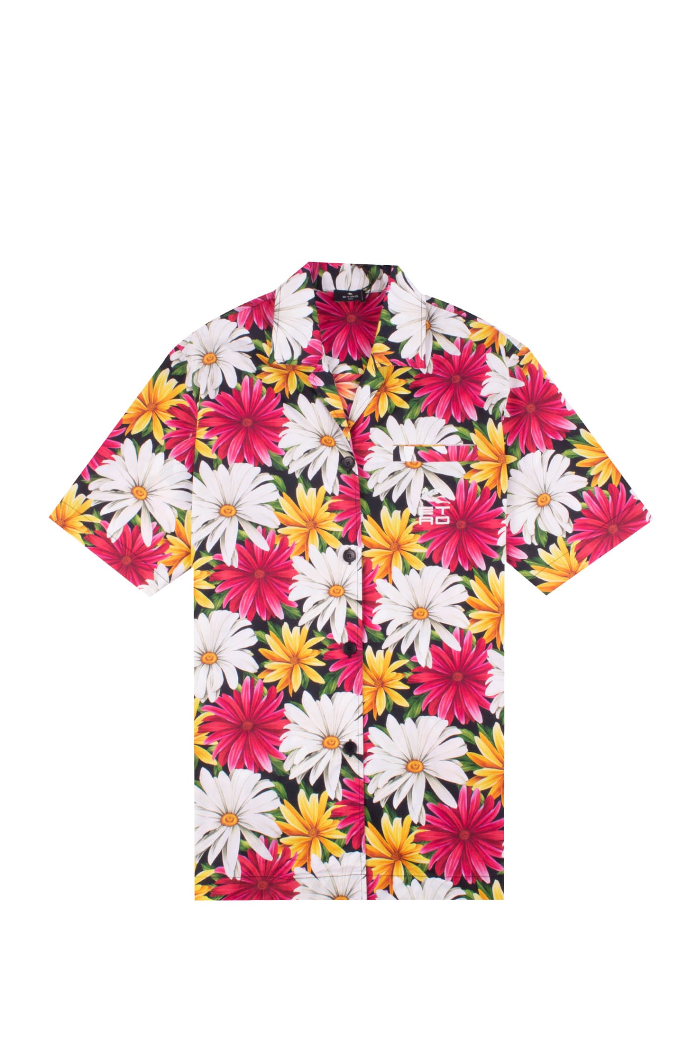 Etro Floral Short-sleeved Shirt