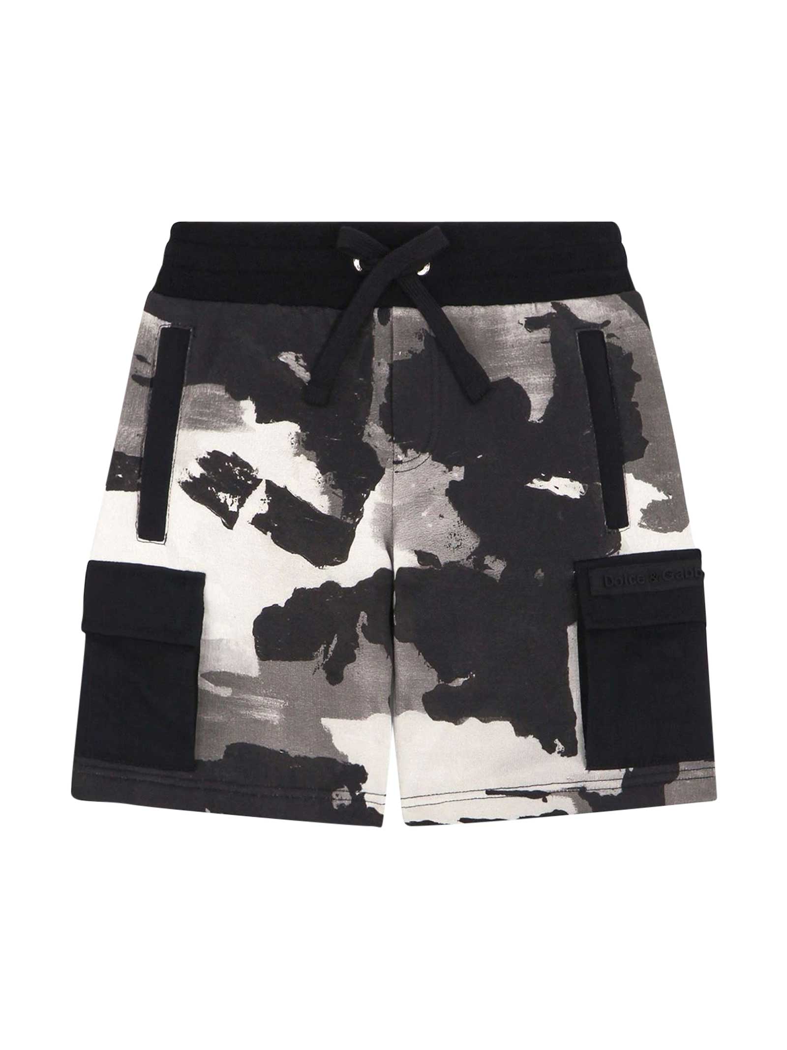 Dolce & Gabbana Camouflage Bermuda Shorts