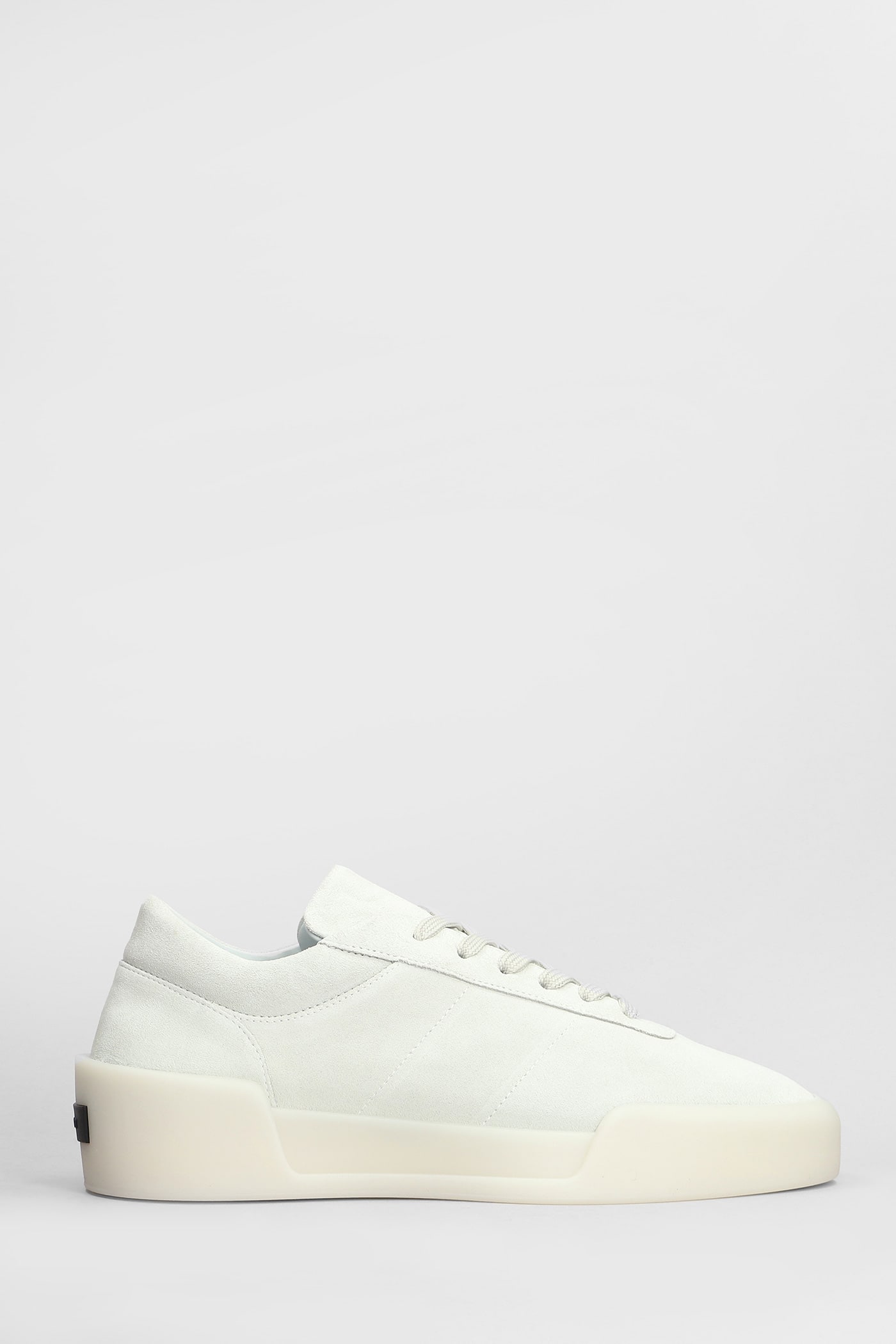 FEAR OF GOD AEROBIC LOW SNEAKERS IN GREY SUEDE 