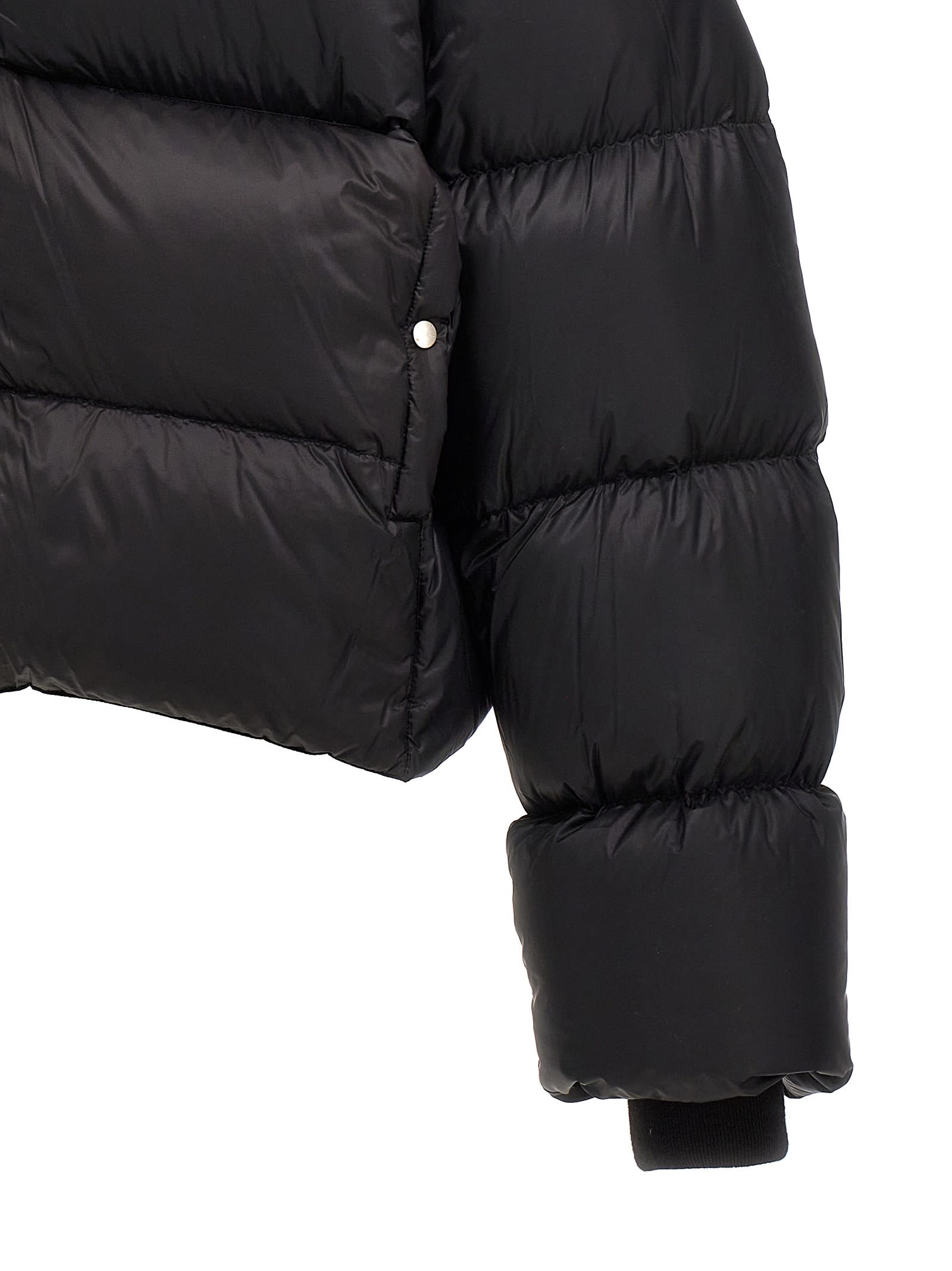 Shop Rick Owens Turtle Down Jacket In Black