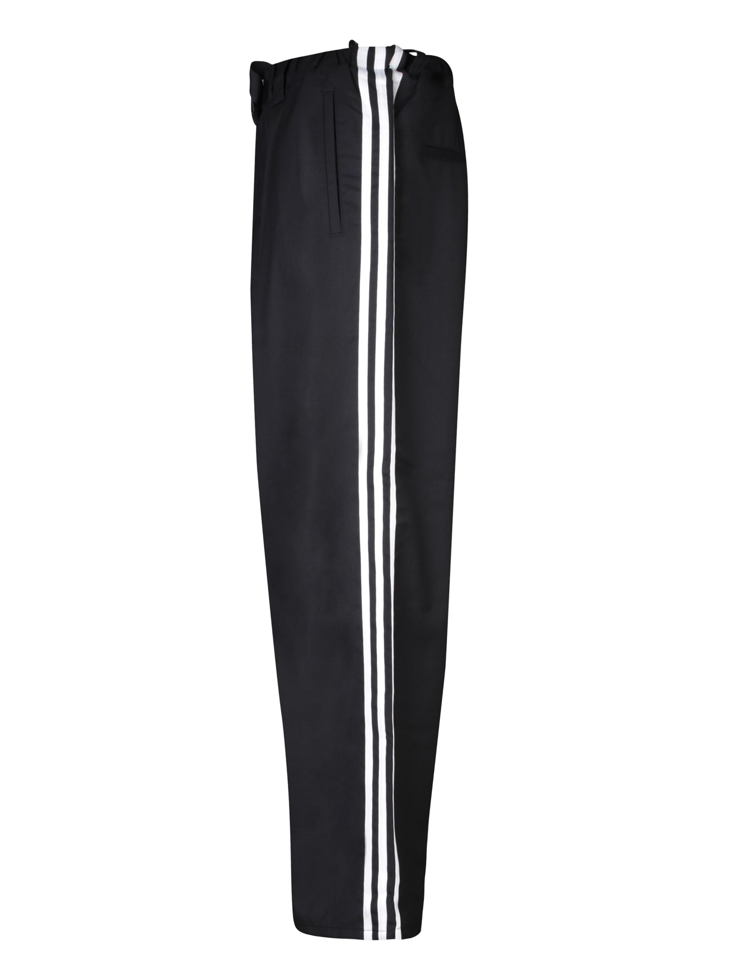 Y-3 NYLON BLACK TROUSERS 