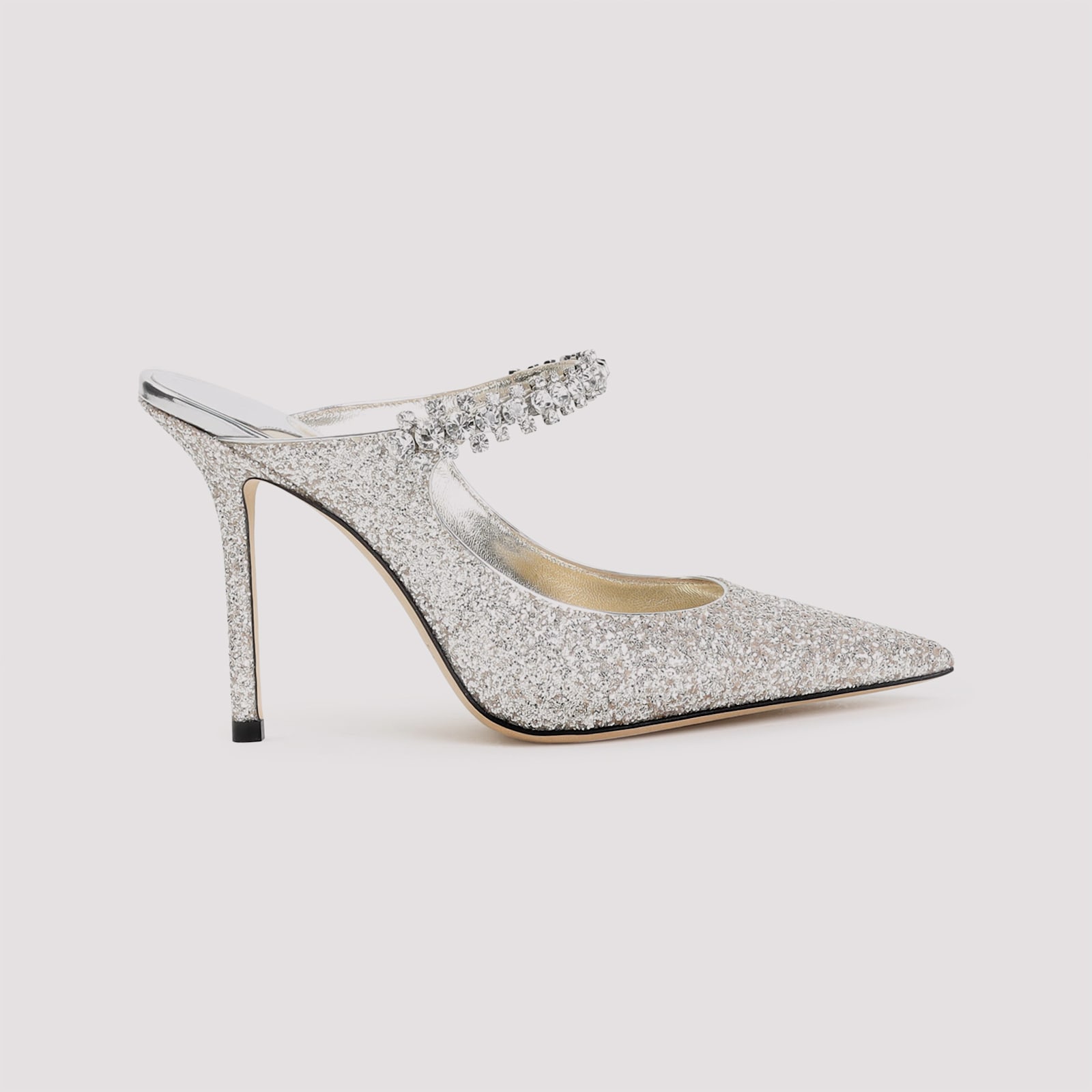 Shop Jimmy Choo Bing 100 Mules In Sand