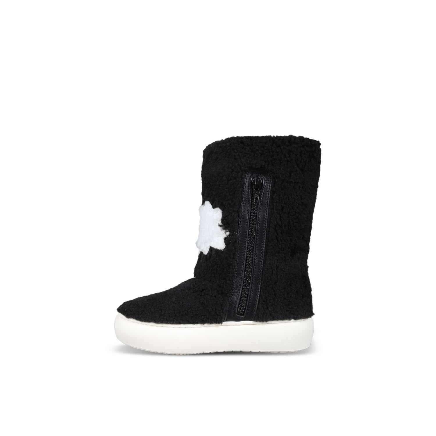 Marni Black Boots For Girl With Stars In Black