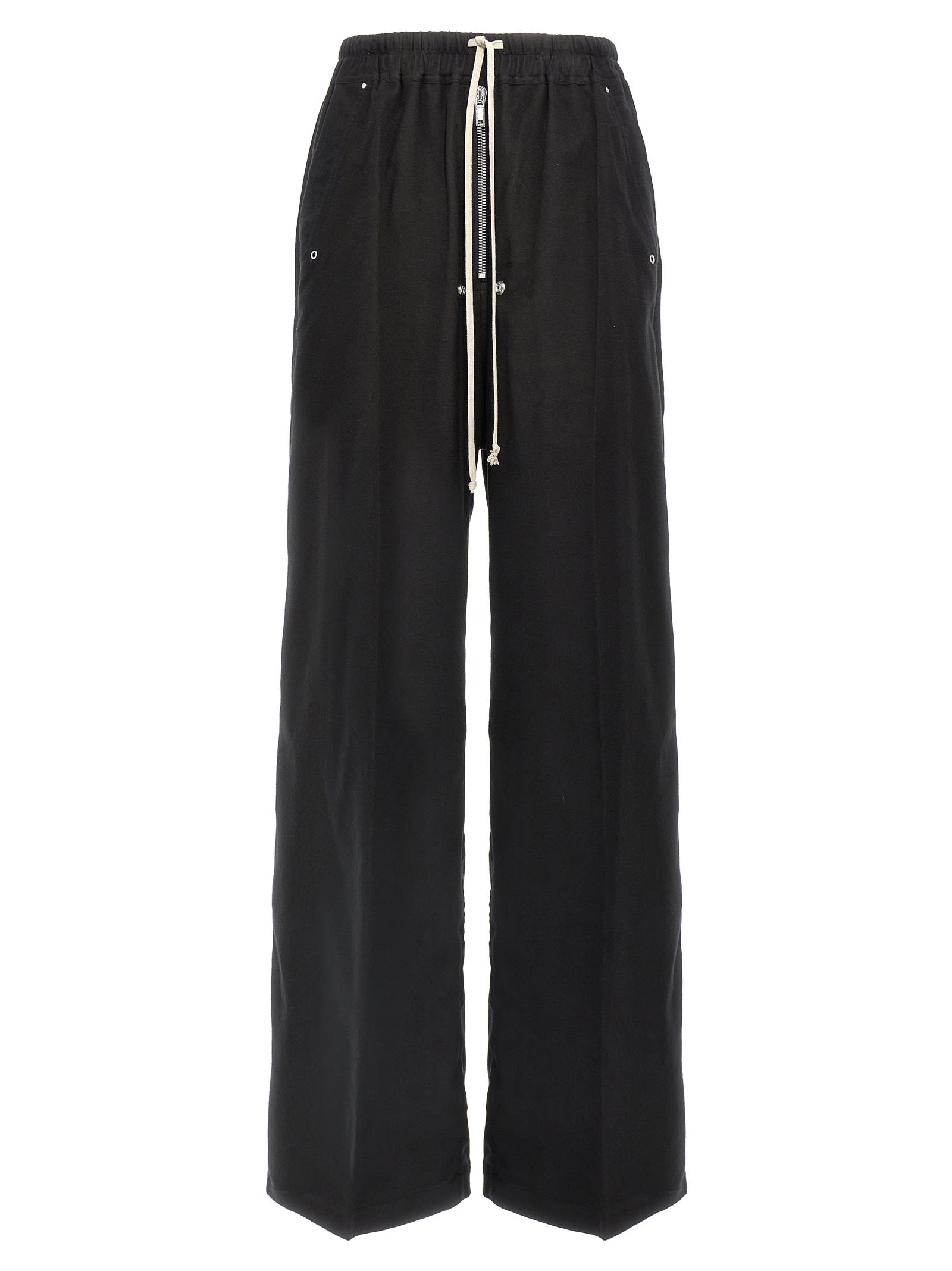 Shop Rick Owens Wide Bela Pants In Black