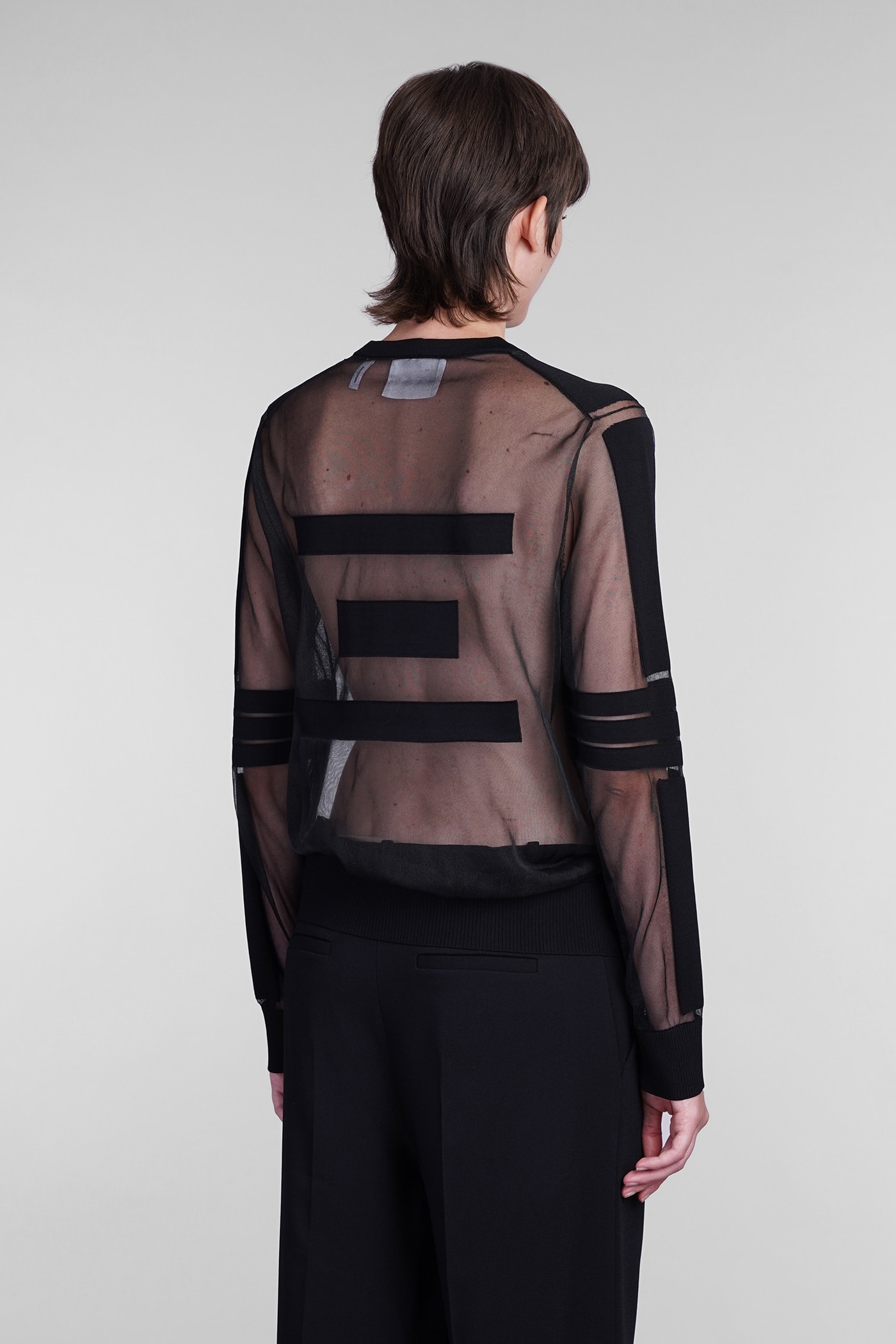 Shop Helmut Lang Topwear In Black Nylon