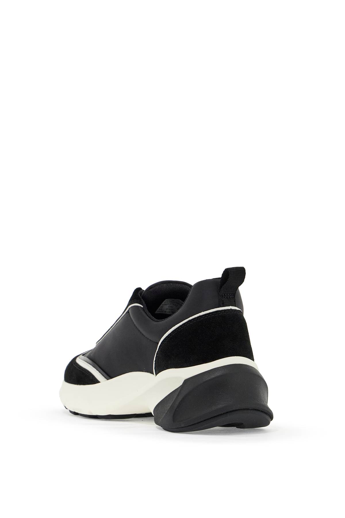 Tory Burch Good Luck Traine Sneakers In Perfect Black / New Ivory (black)