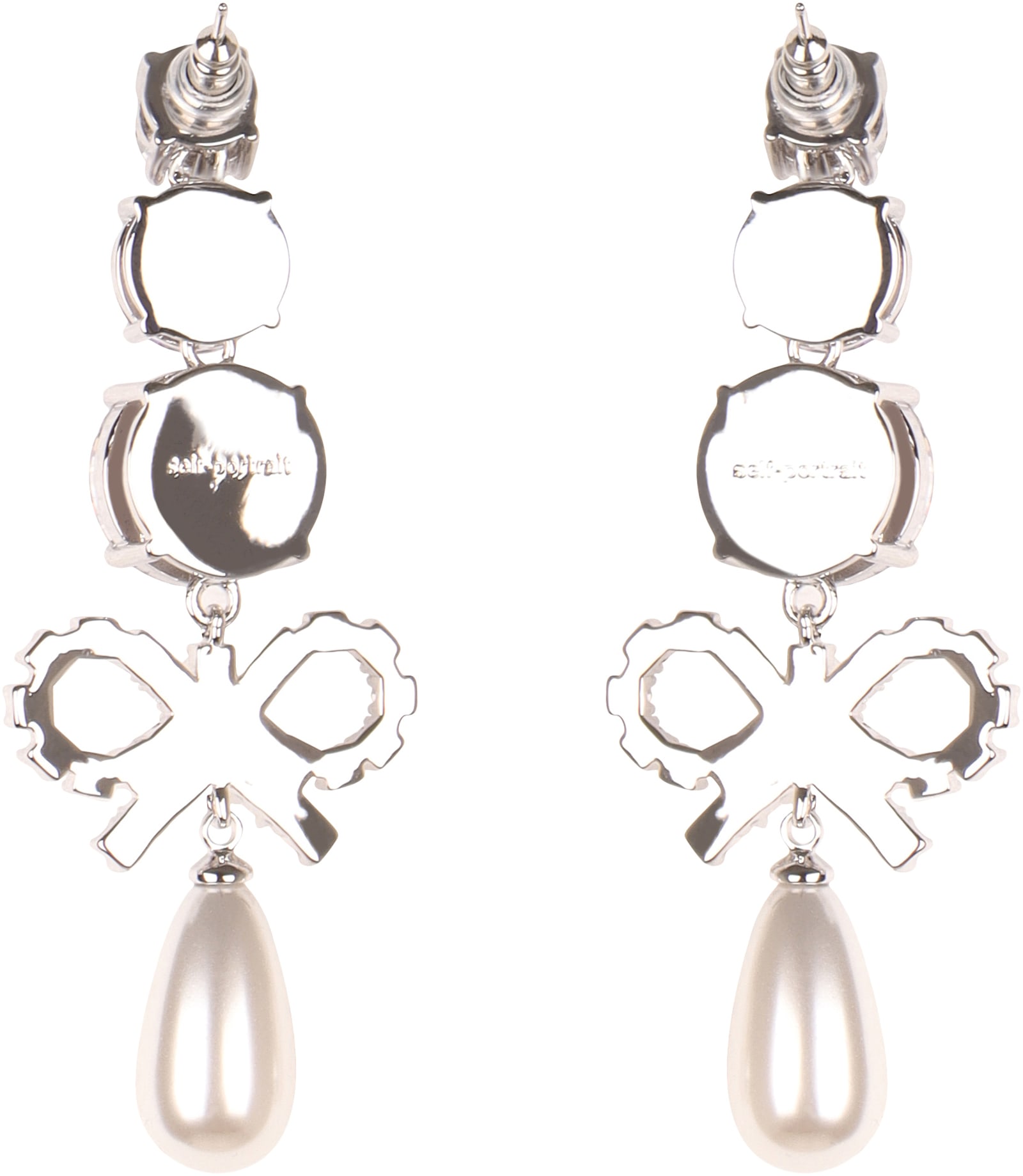 SELF-PORTRAIT CRYSTALS EARRINGS