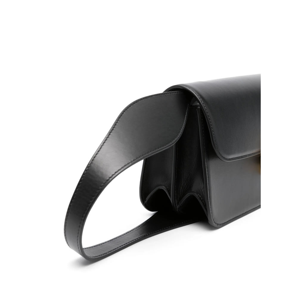 Neous Leather Shoulder Bags In Black