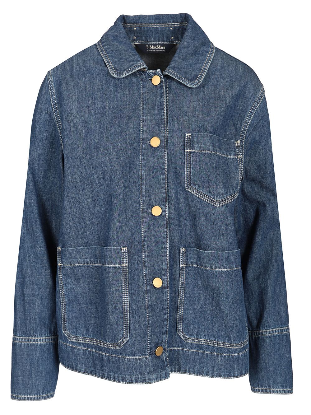 'S Max Mara Cotton Denim Jacket