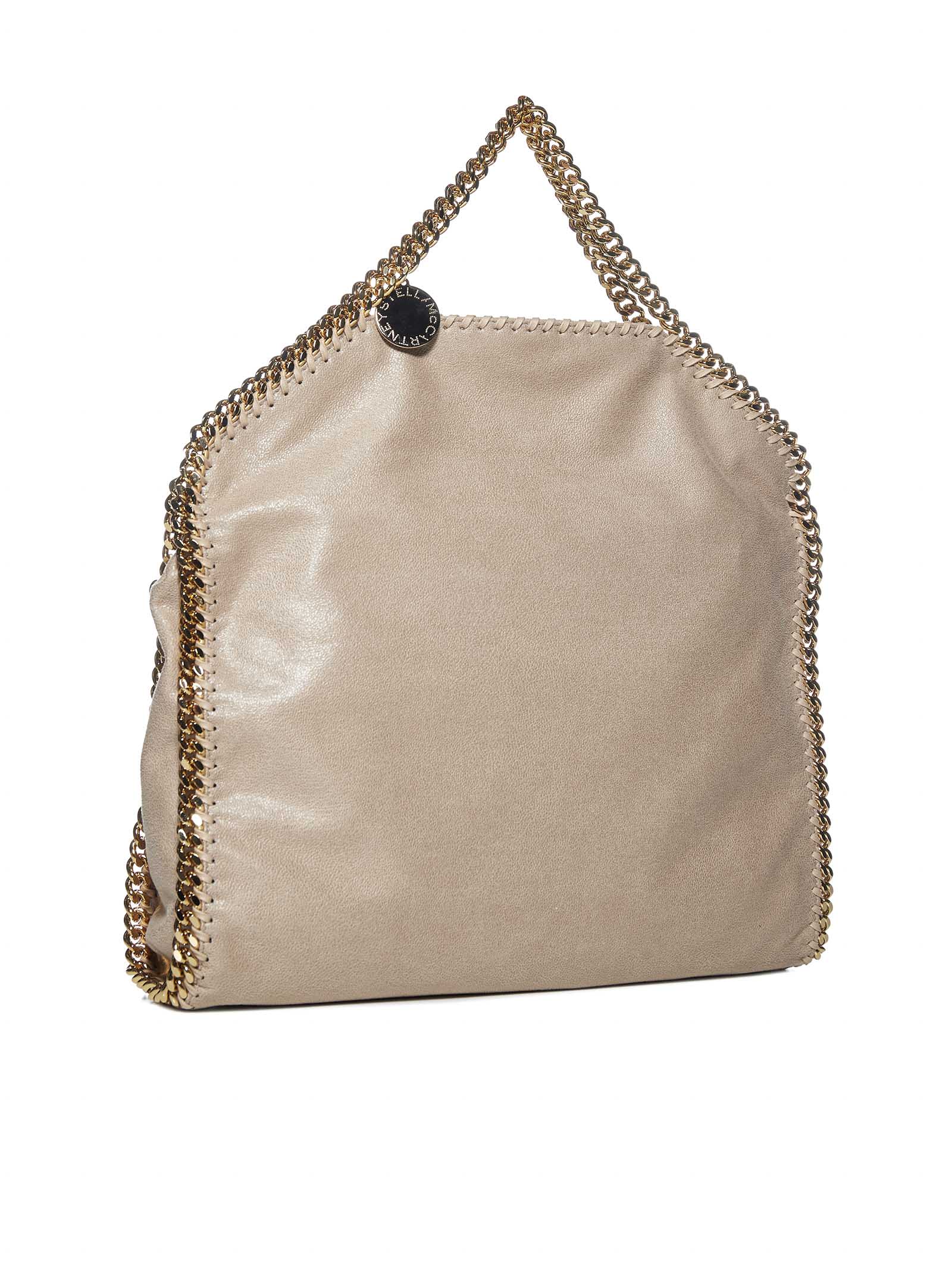 Shop Stella Mccartney Tote In Butter Cream