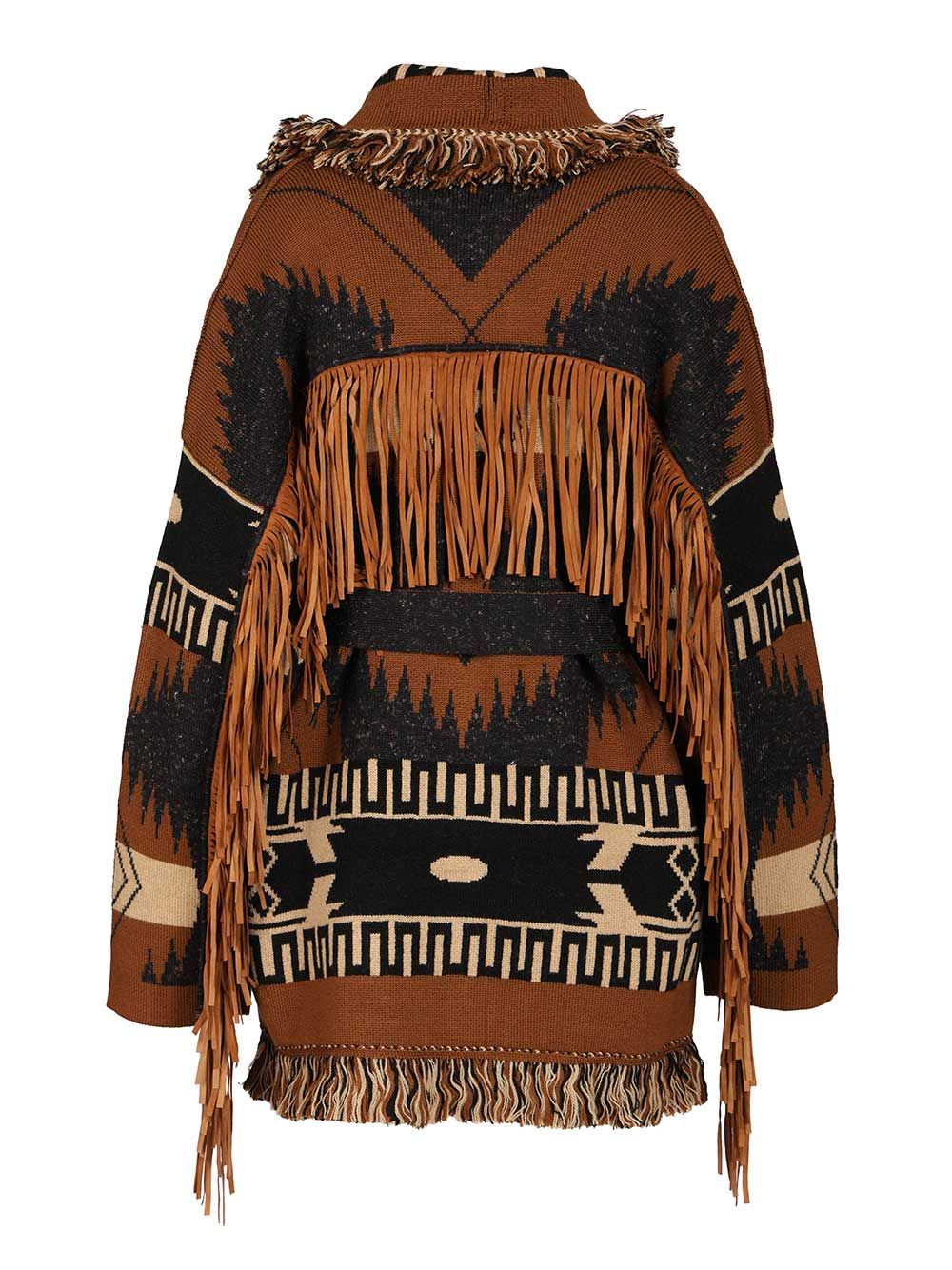 Alanui Dreamscape Cardigan In Multi