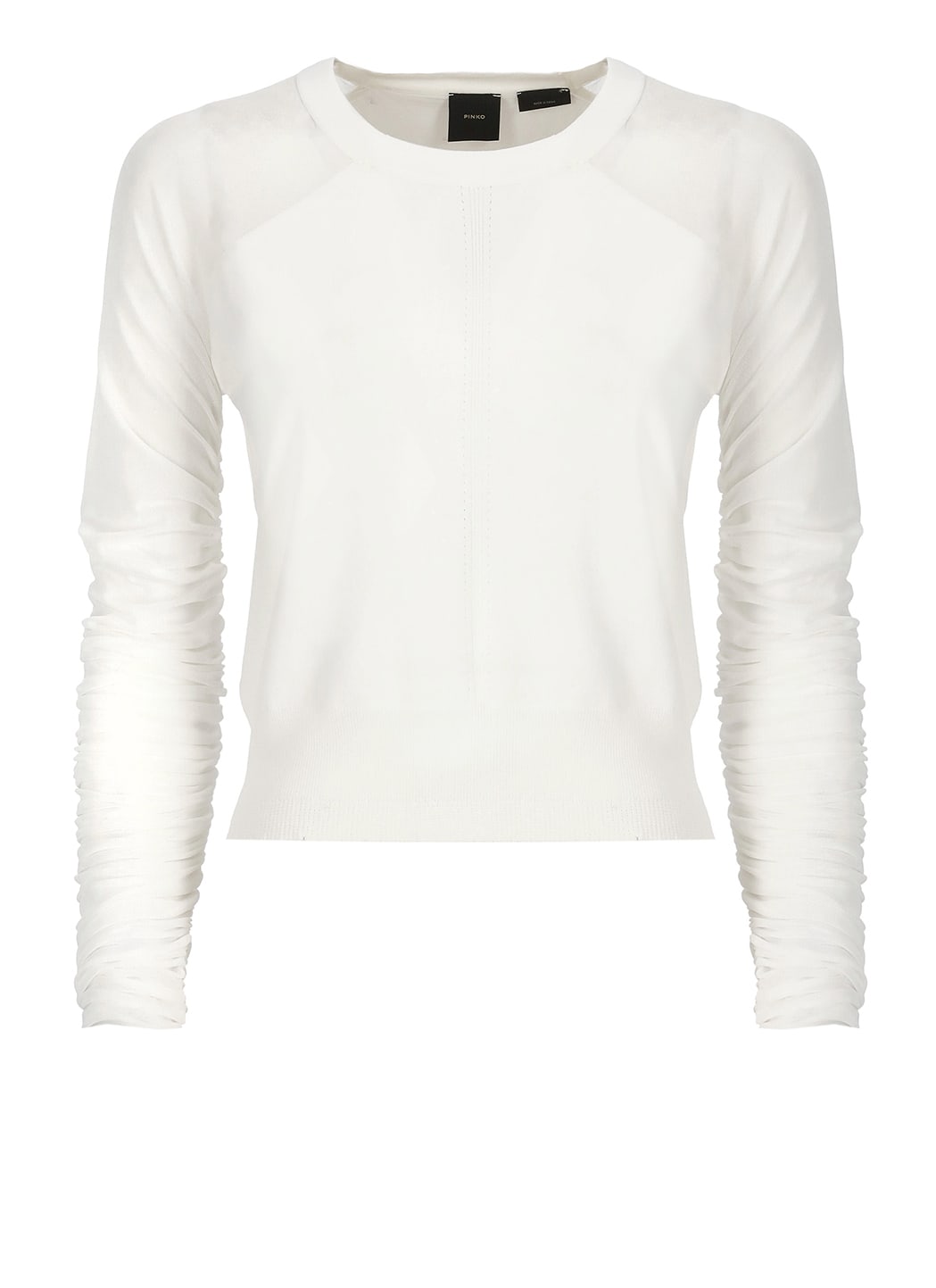 Shop Pinko Abete Sweater In White