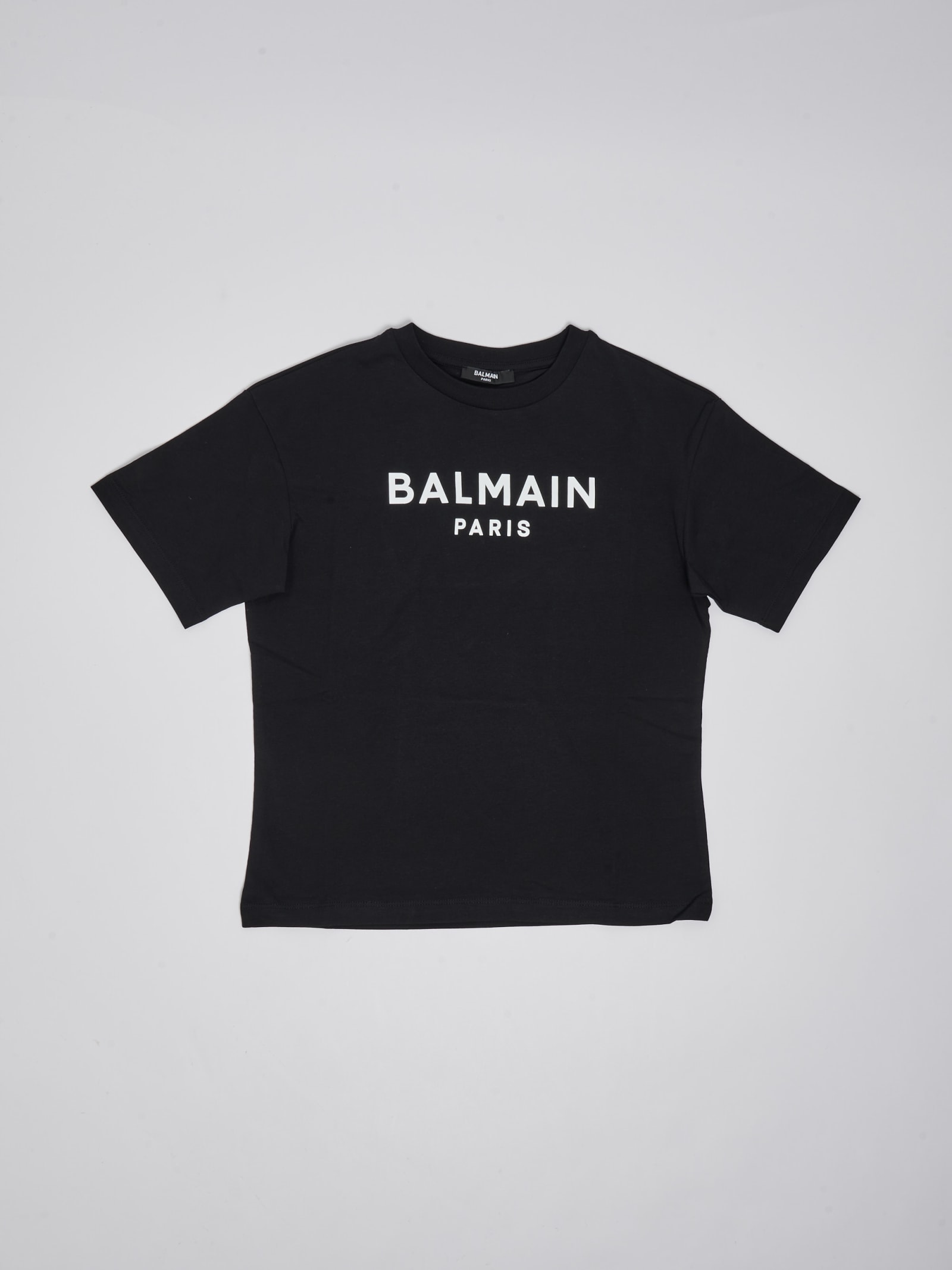 Shop Balmain T-shirt T-shirt In Nero