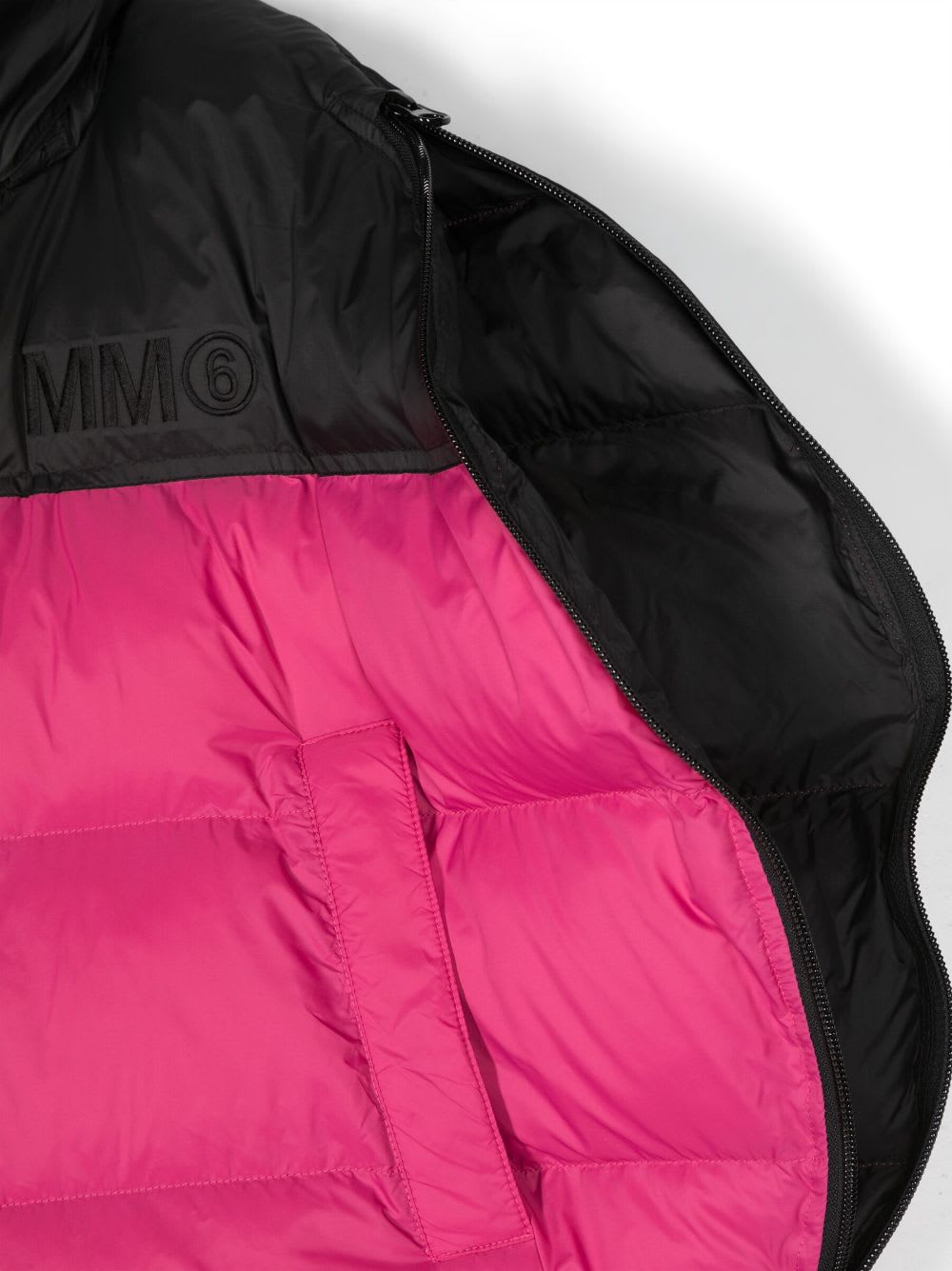 Shop Mm6 Maison Margiela Mm6j62u Jacket In Deep Pink