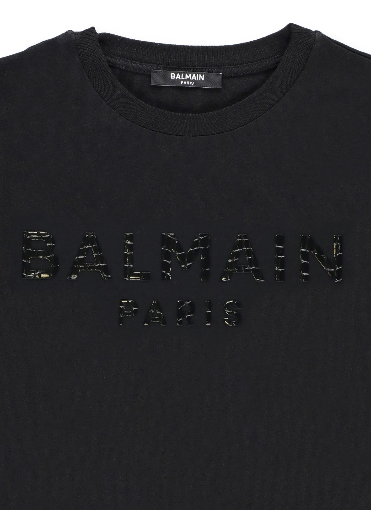 BALMAIN T-SHIRT WITH LOGO 