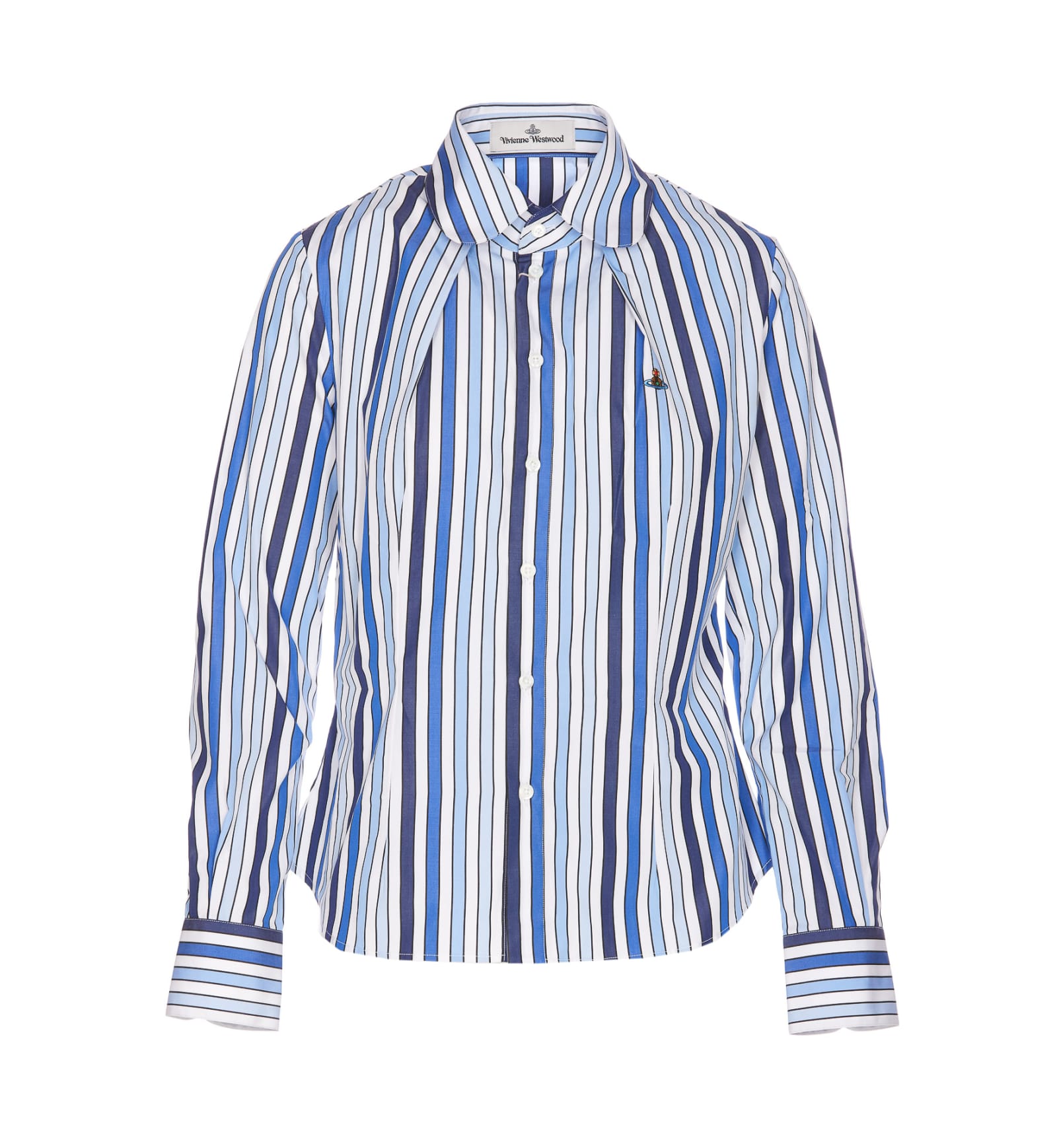 Shop Vivienne Westwood Toulouse Shirt In Blue