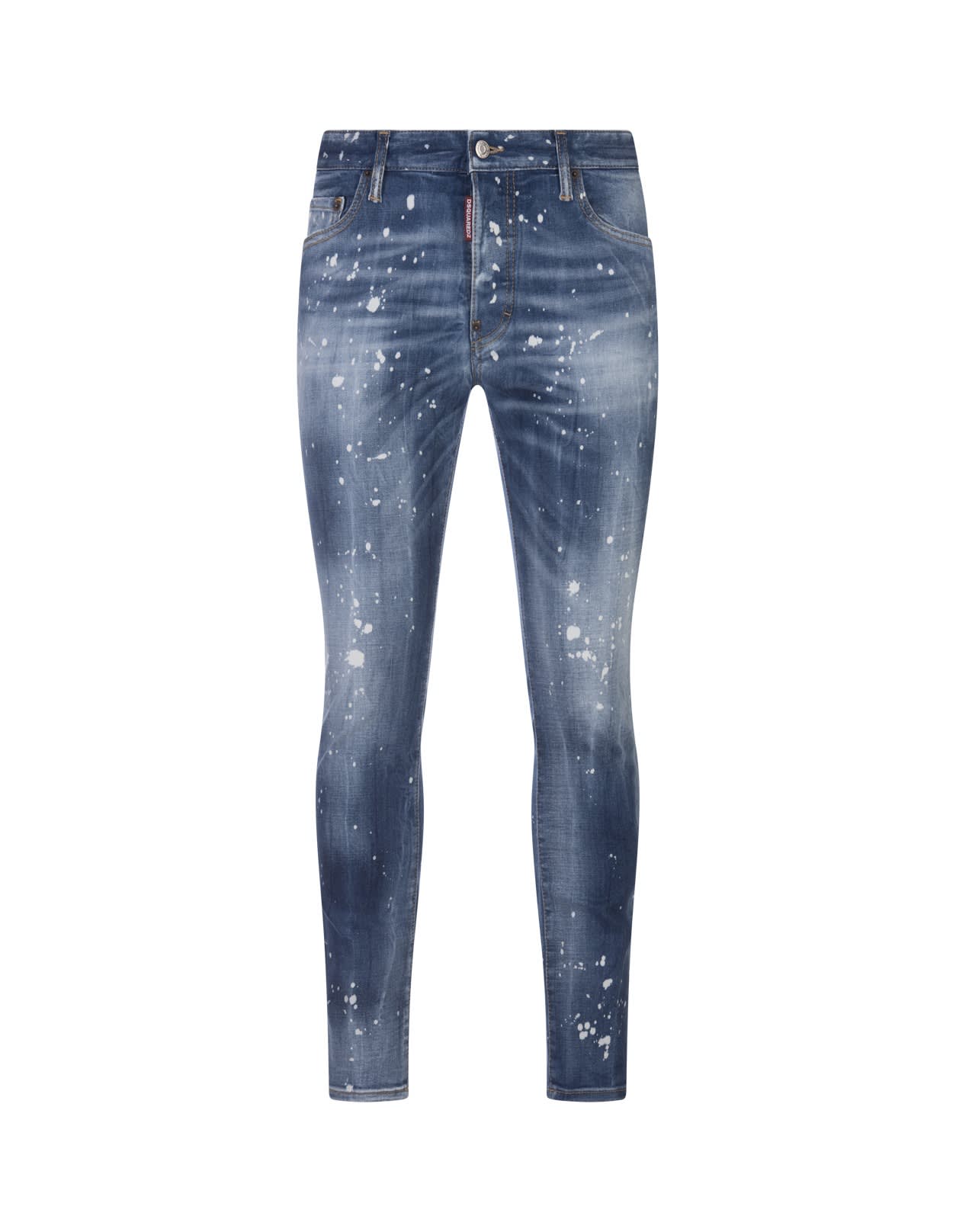 Dsquared2 Medium Kinky Wash Super Twinky Jeans In Blue