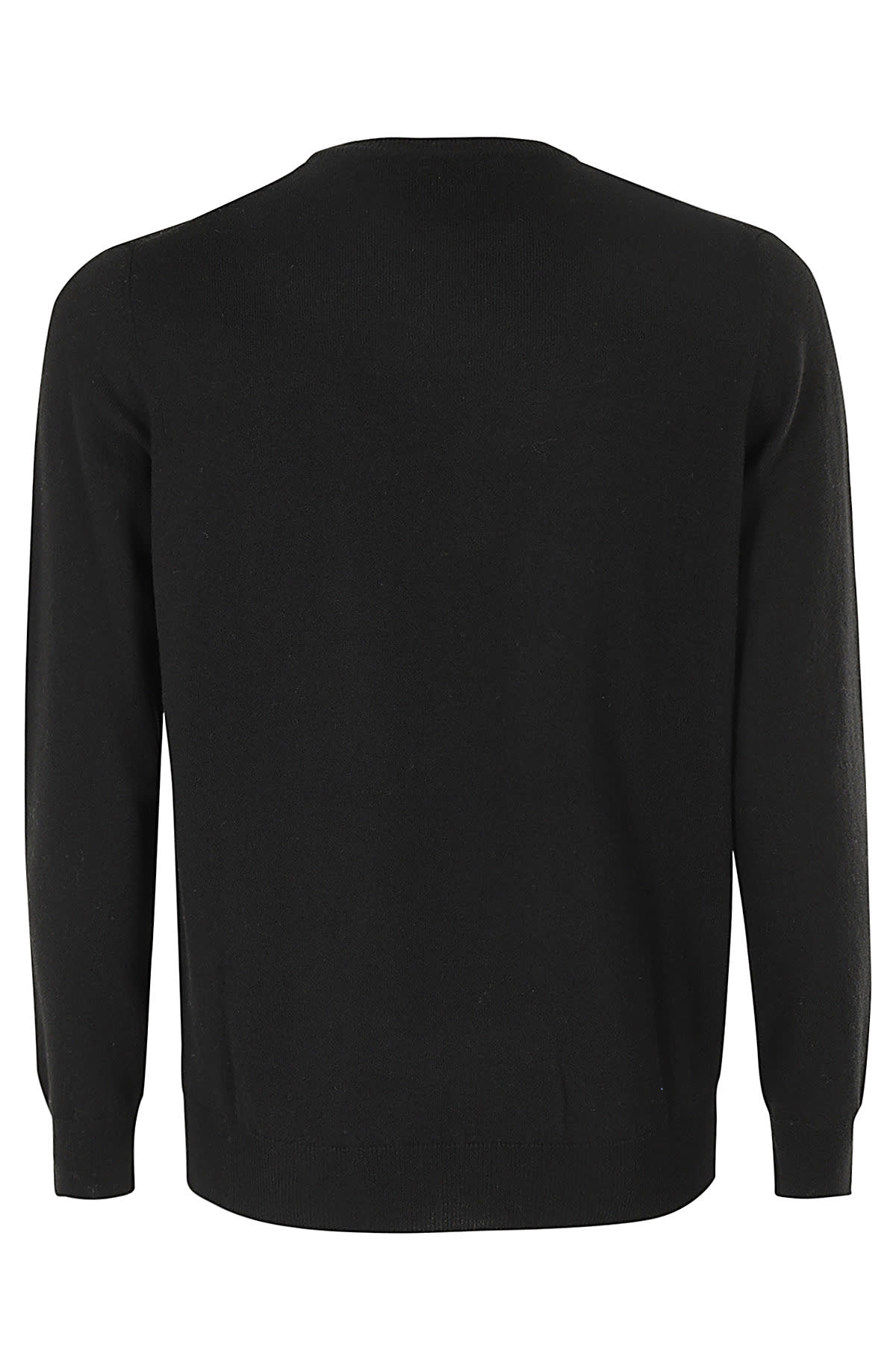 Kangra Cashmere G.collo ml Cot Crepe Fin.19 In Nero