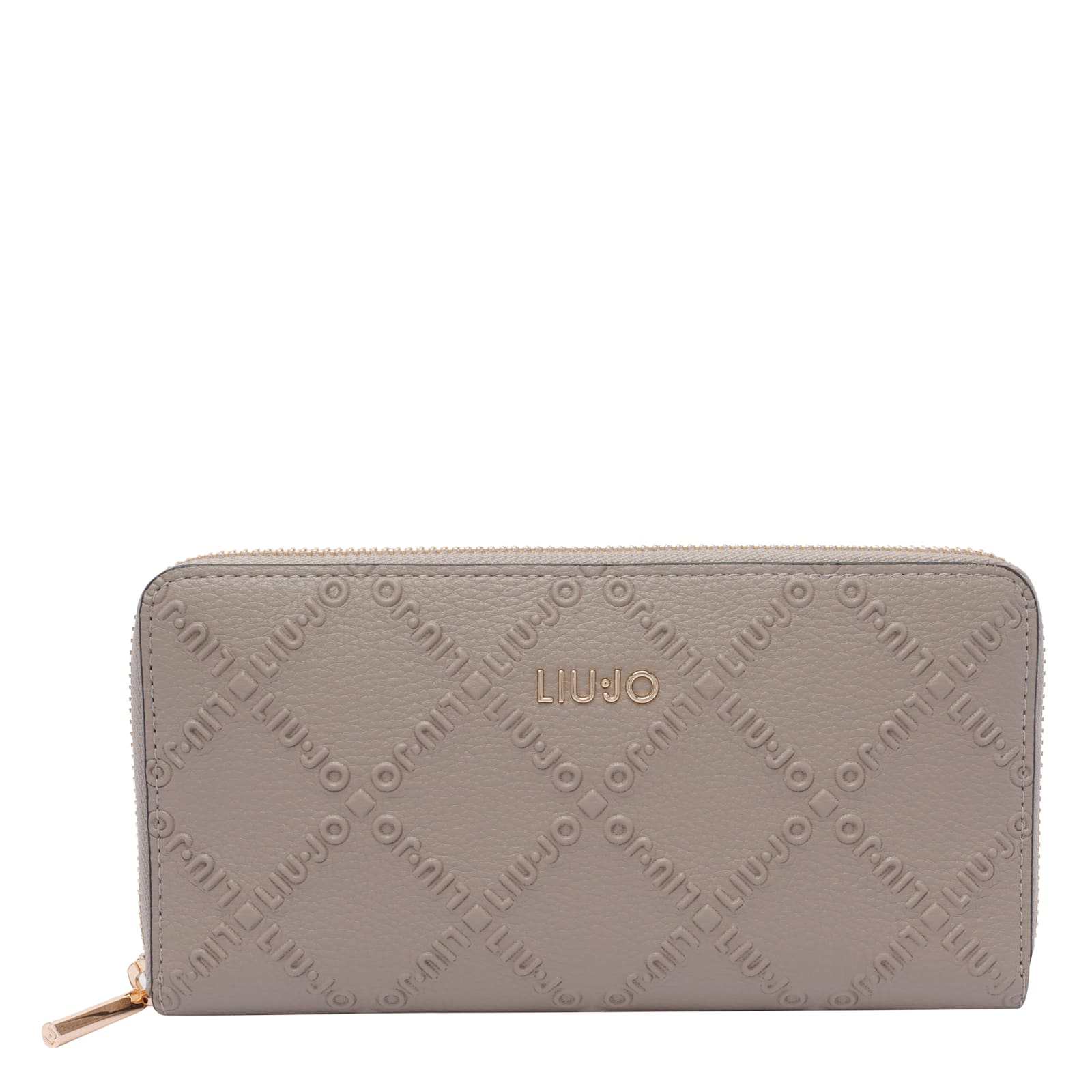 Liu •jo Textured Cardholder And Wallet Collection In Neutral