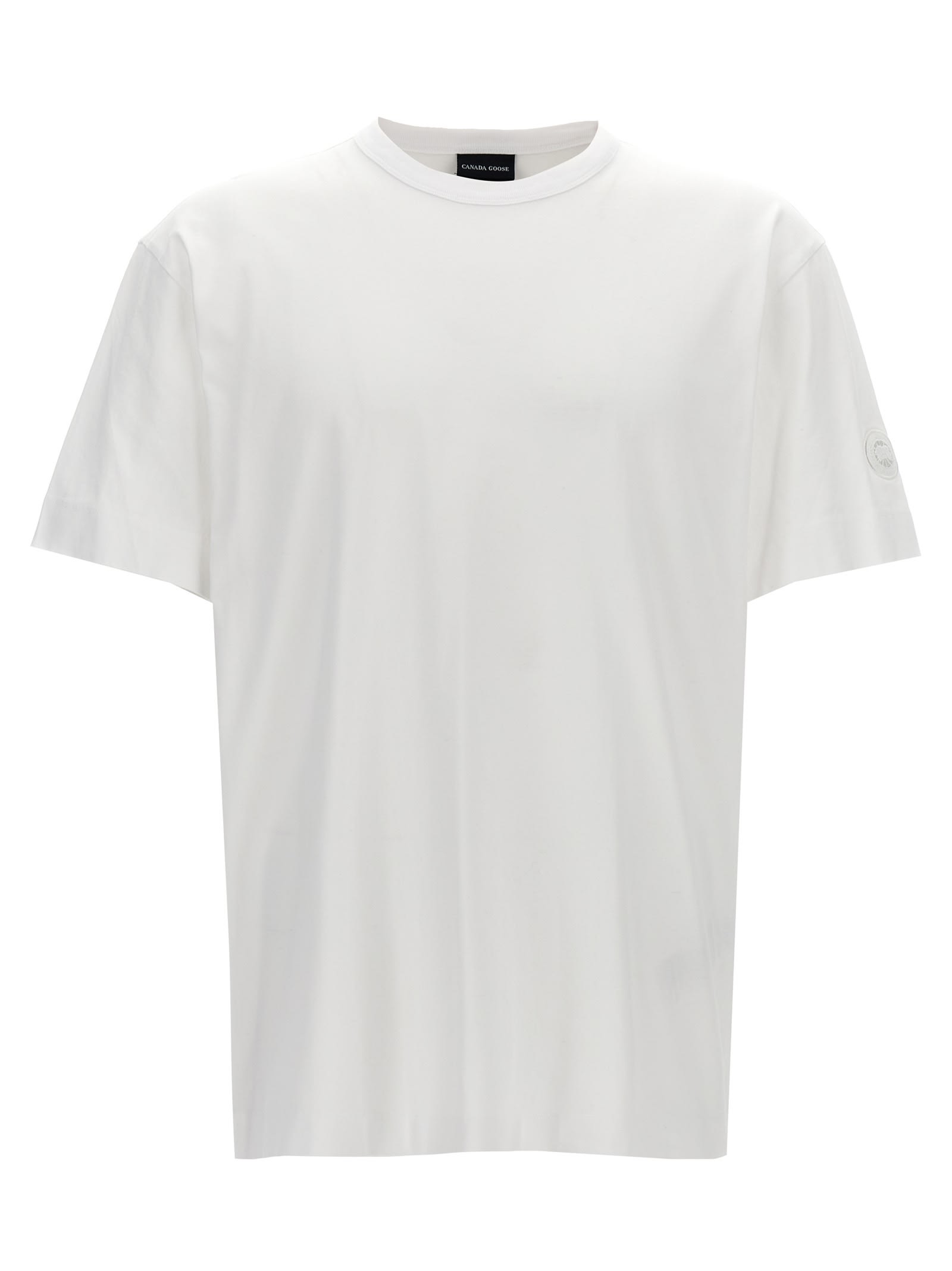 Shop Canada Goose Gladstone T-shirt In White