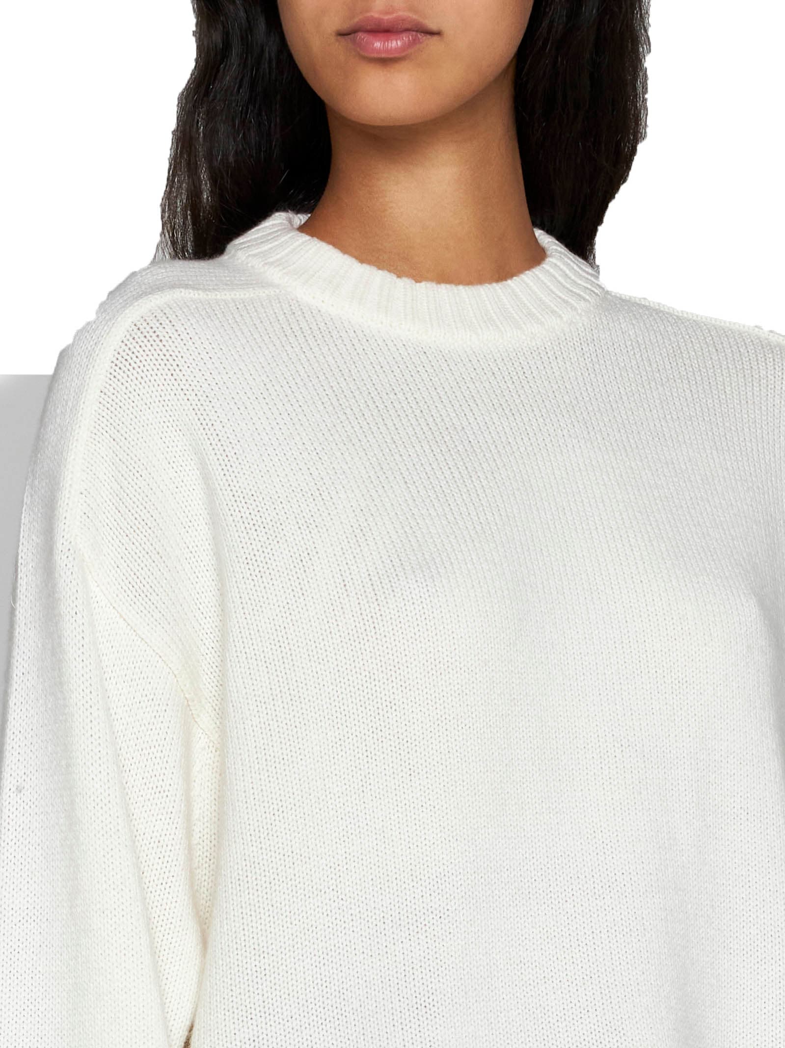 Shop Loulou Studio Sweater In White