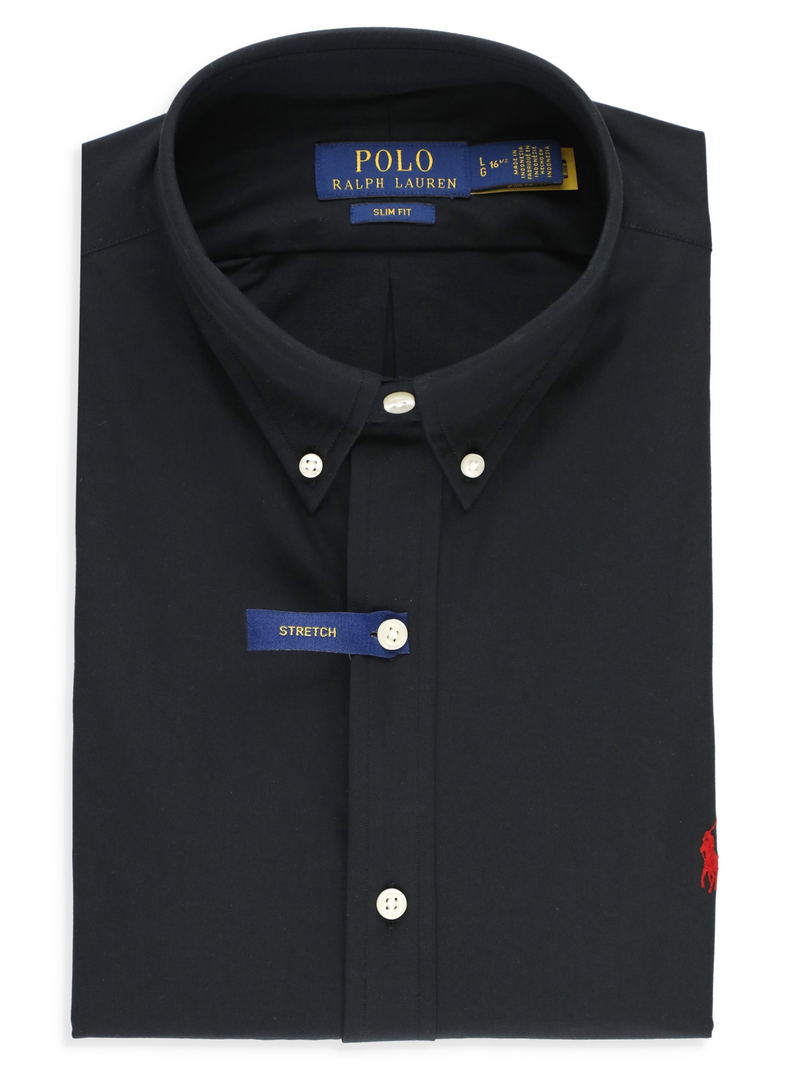 Shop Polo Ralph Lauren Pony Shirt Shirt In Black