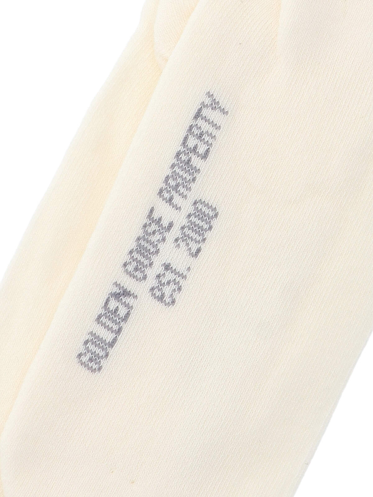 Shop Golden Goose Striped Detail Socks In Crema
