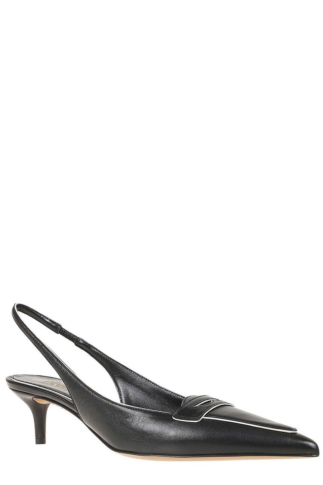 Shop Valentino Pointed Toe Slingback Pumps