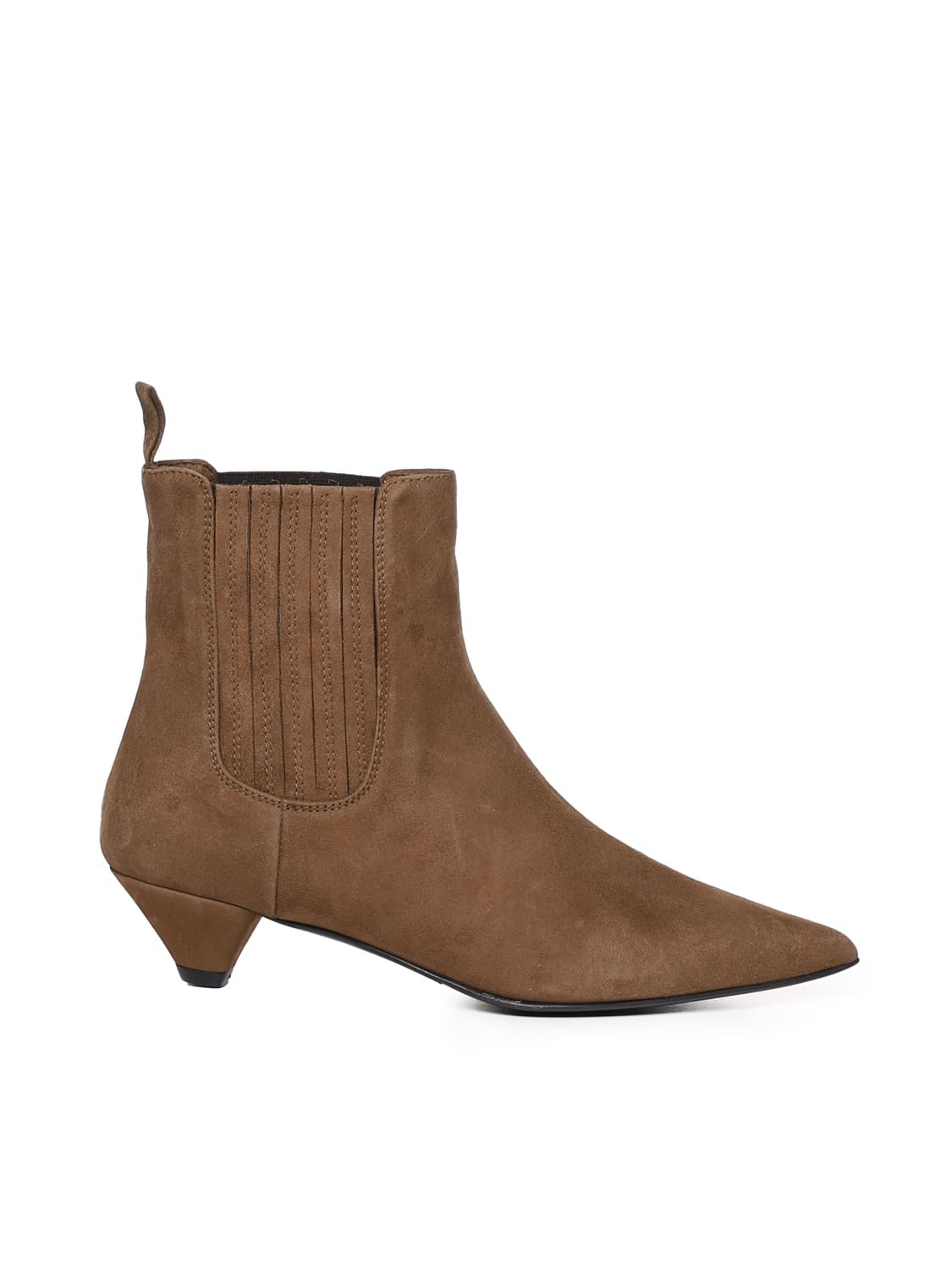 Burnt Suede Ankle Boot