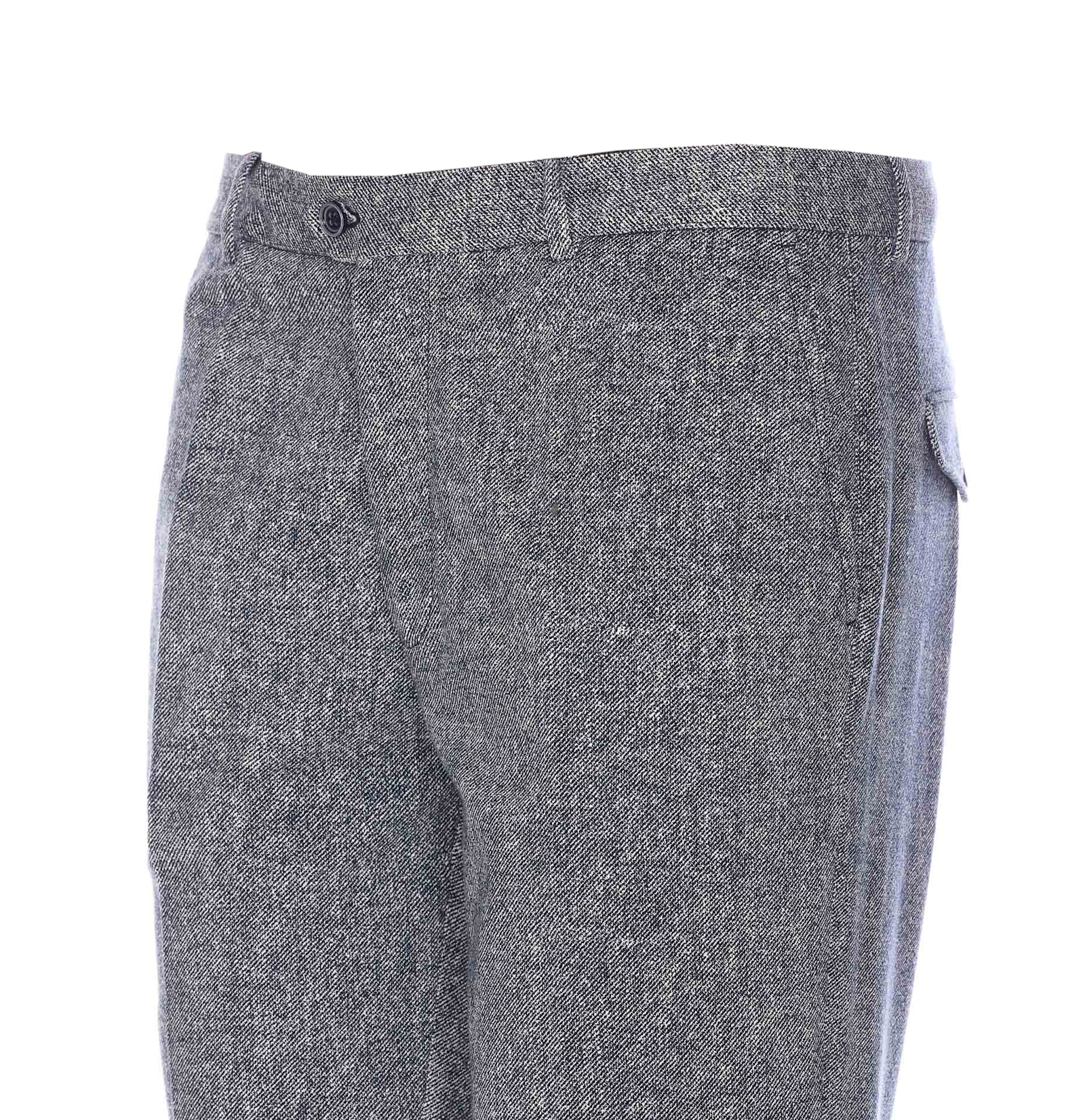 Circolo 1901 Regular Fit Trousers With Pockets And Belt Loops In Gray