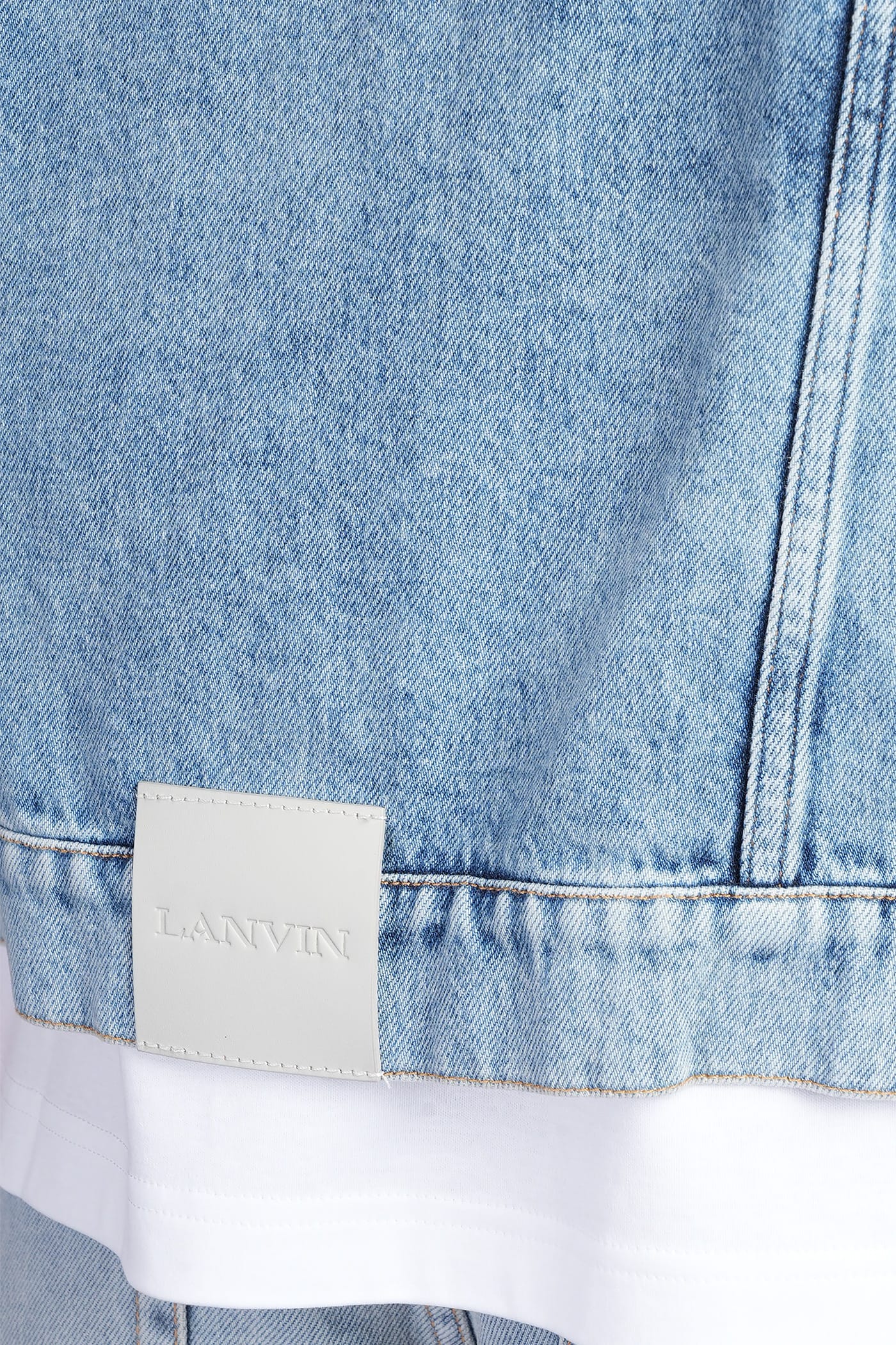 Lanvin Blue Regular Denim Jacket