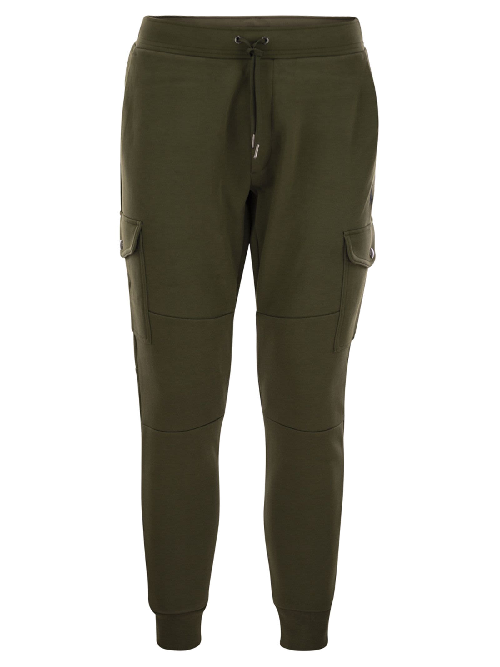 Double Knit Cargo Jogging Pants