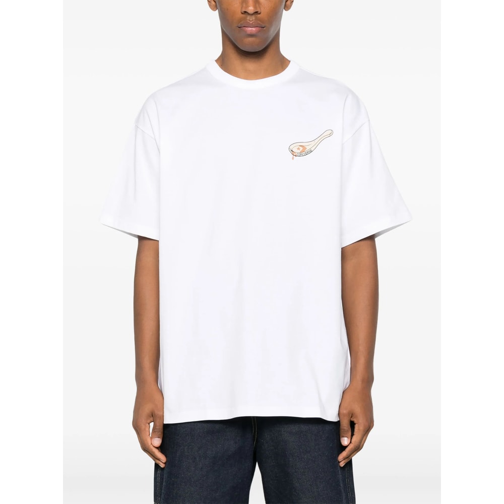 Converse Graphic-print T-shirt In White