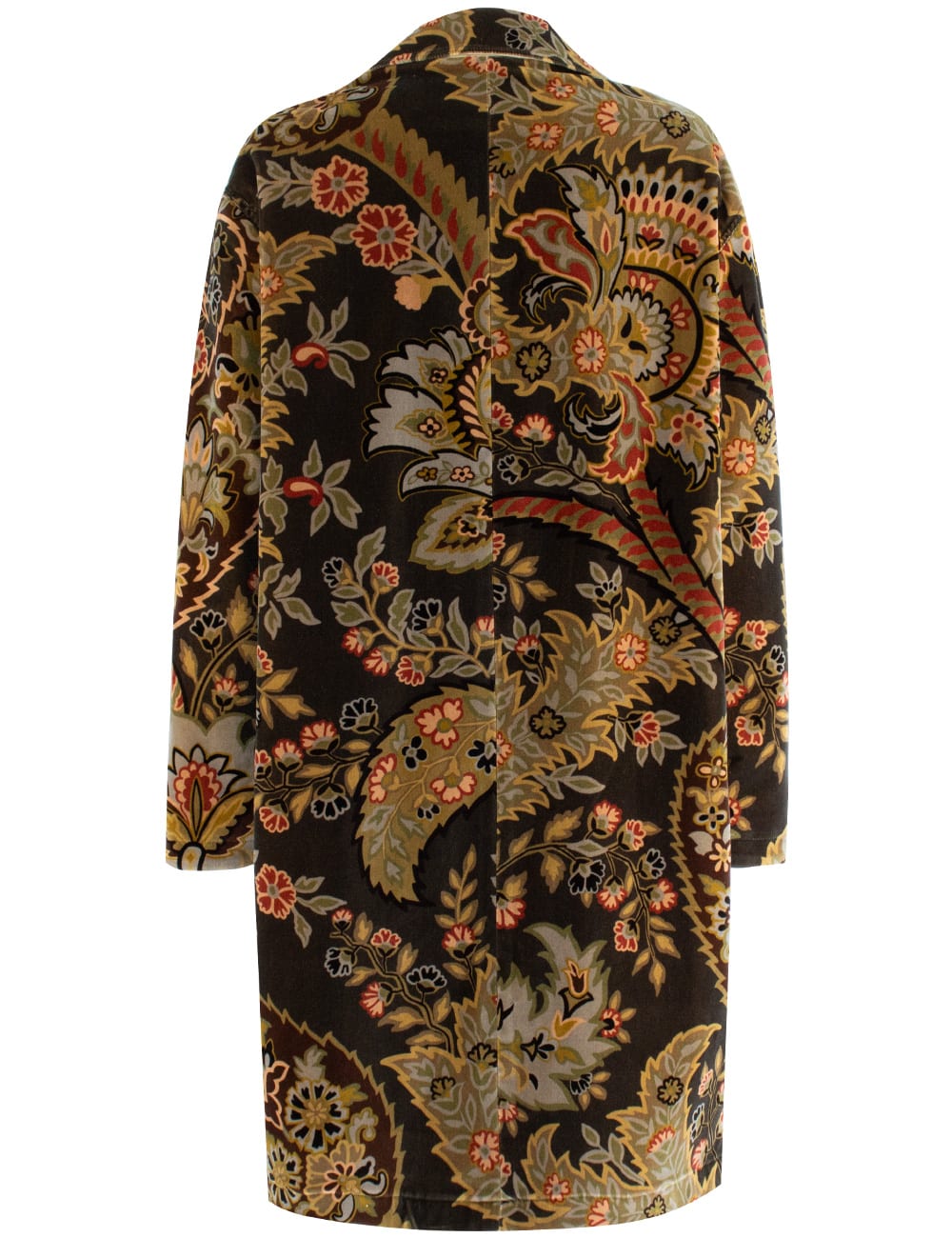 Shop Etro Coat In Green