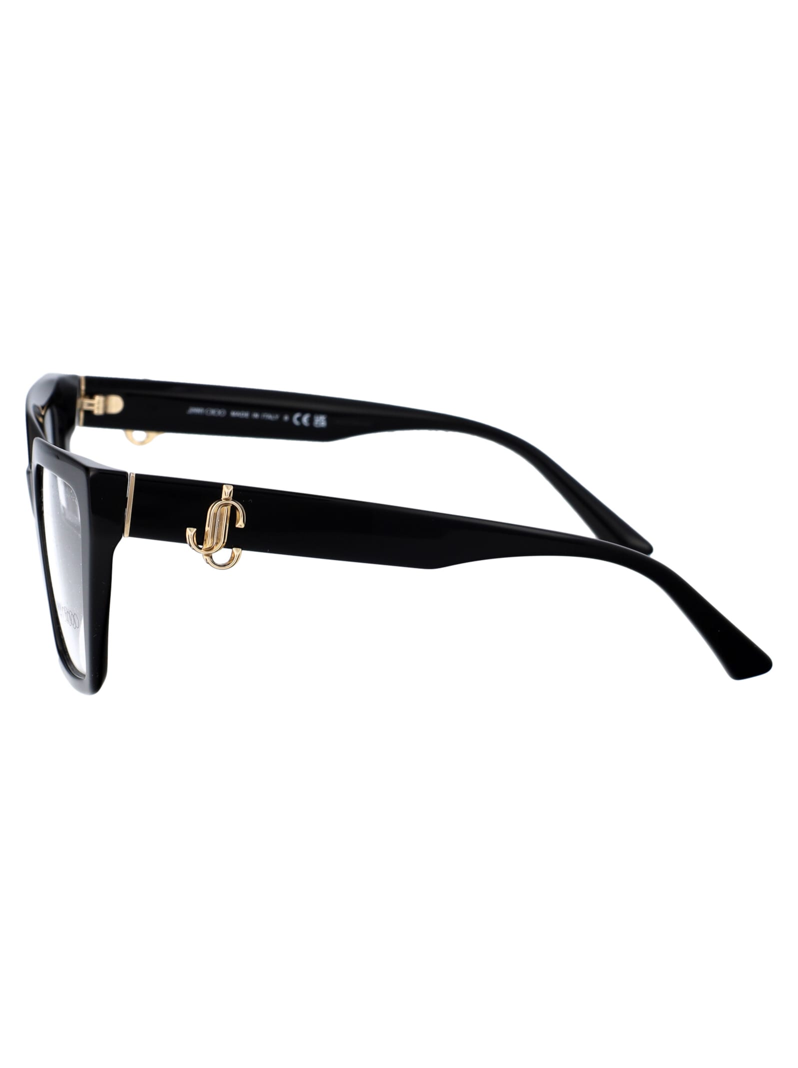 Shop Jimmy Choo 0jc3017u Glasses In 5000 Black