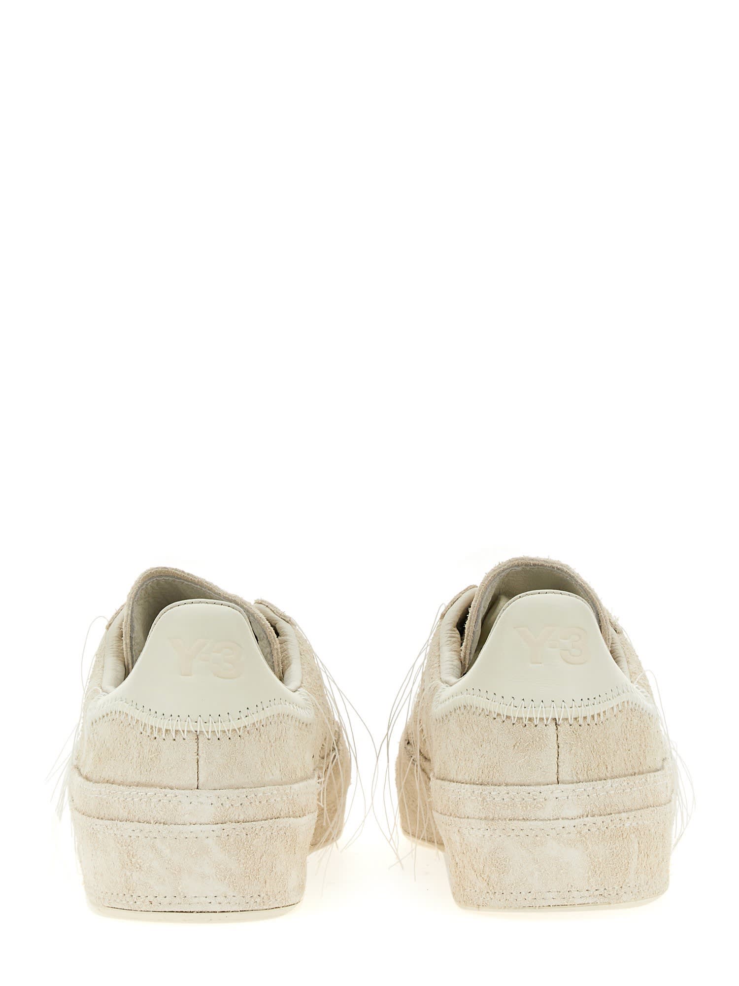 Shop Y-3 Sneakers Gazelle Sneakers In Off White