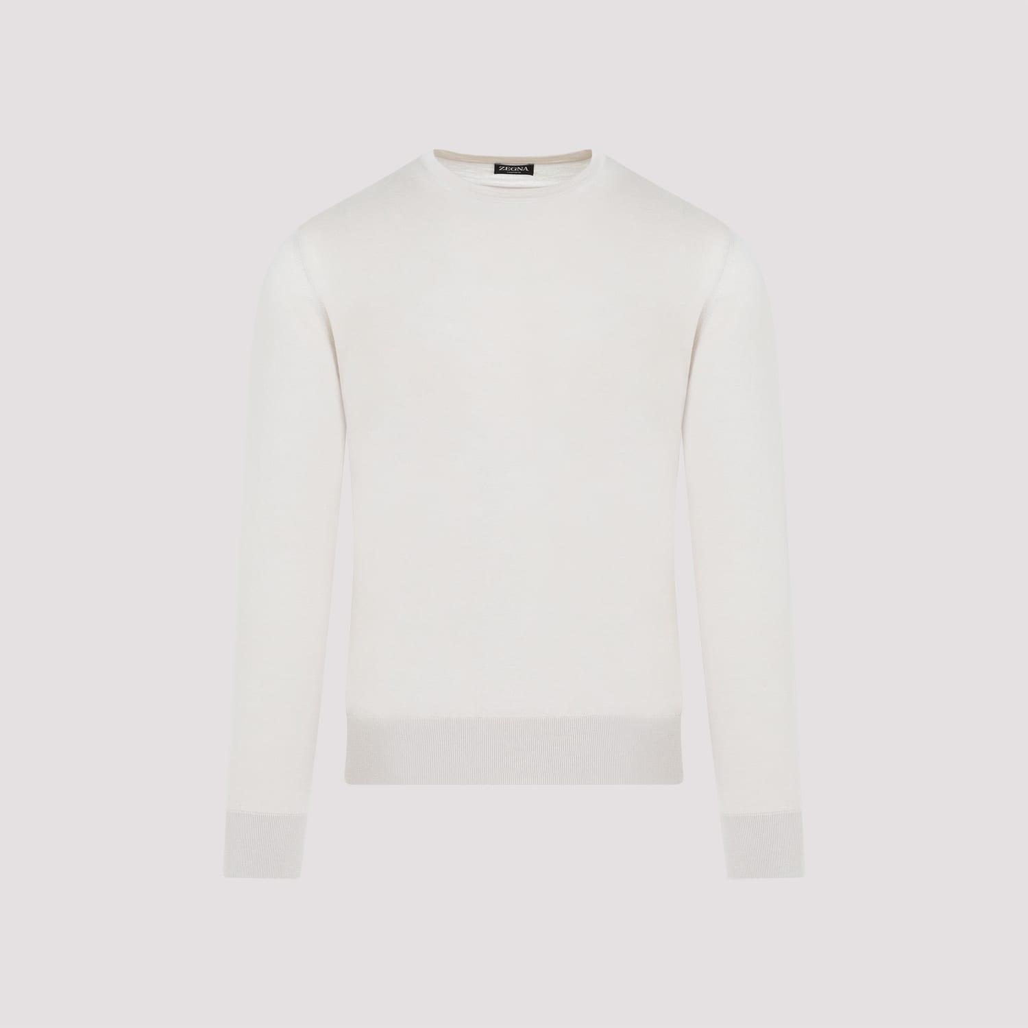 Shop Zegna Sweater In Beige Chiaro