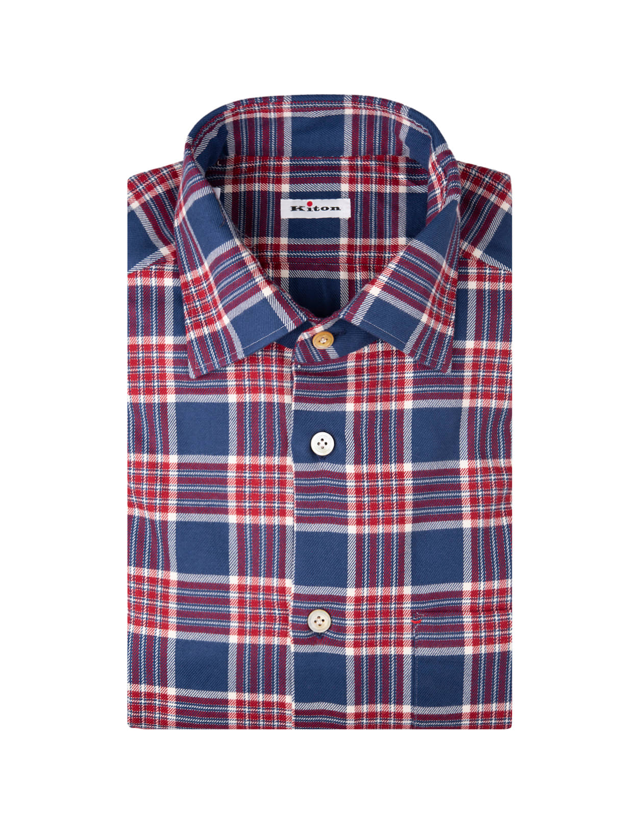 Red And Blue Checkered Shirt